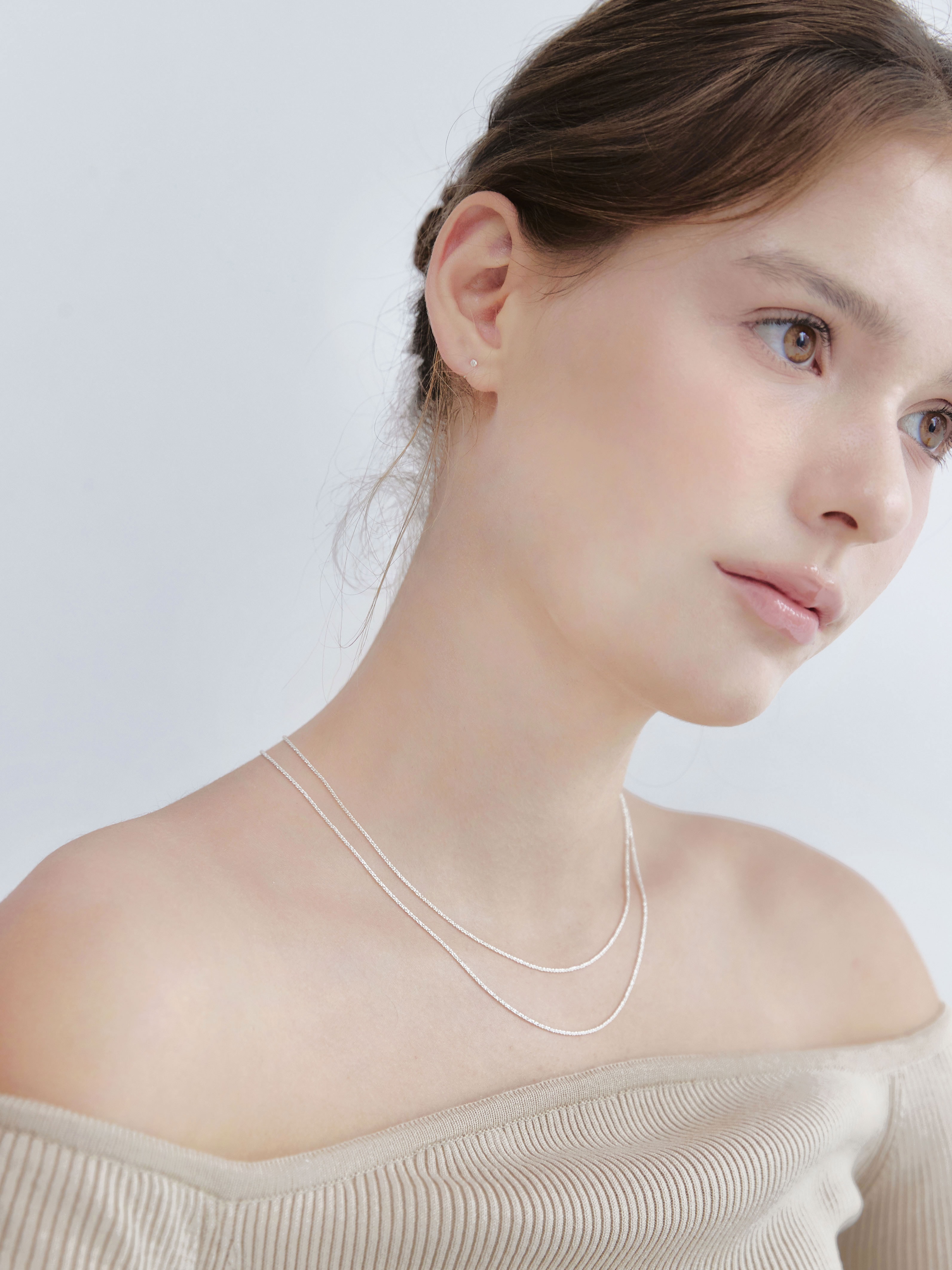 [Best] Italy Sparkling Chain Necklace