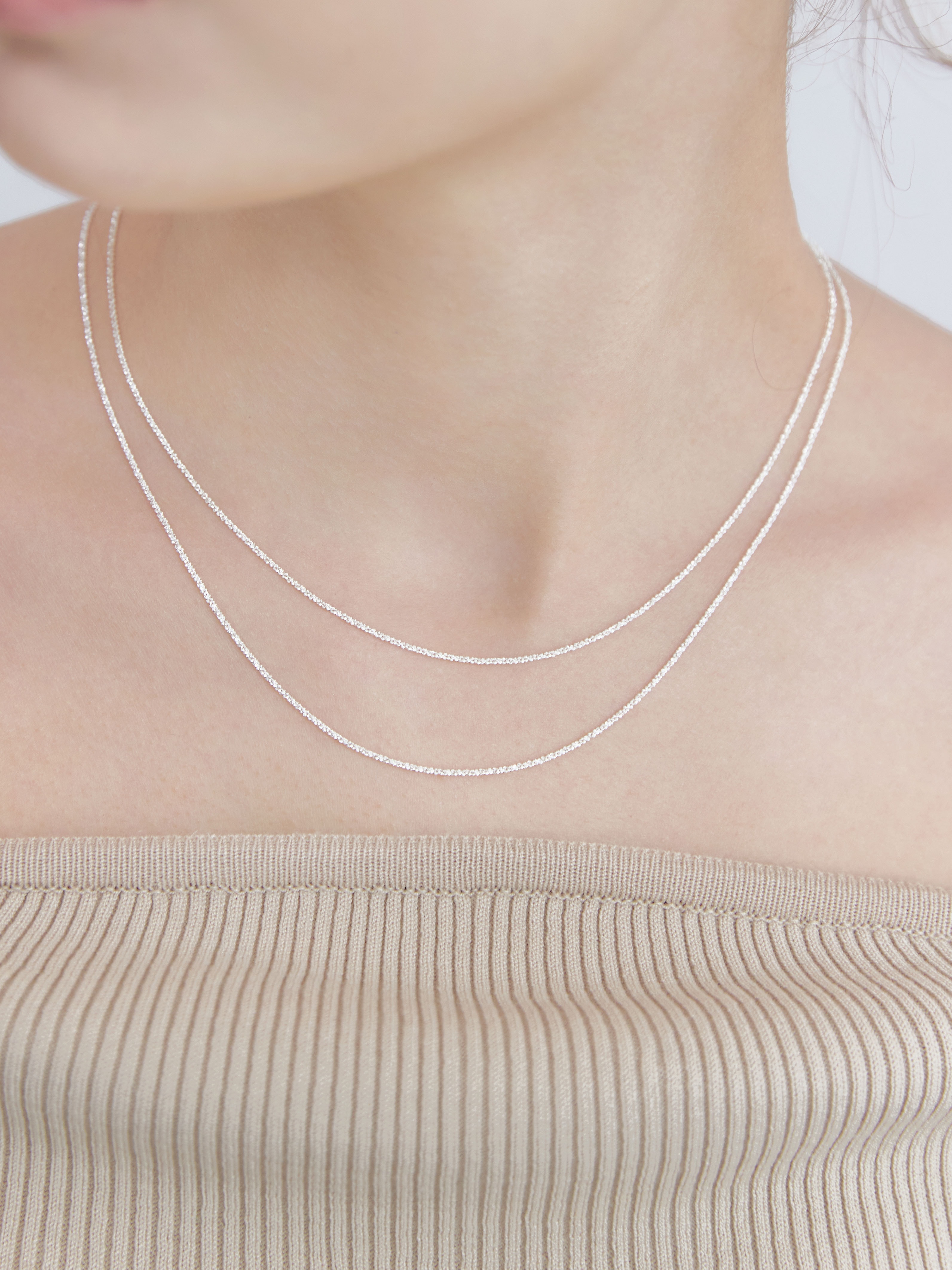 [Best] Italy Sparkling Chain Necklace