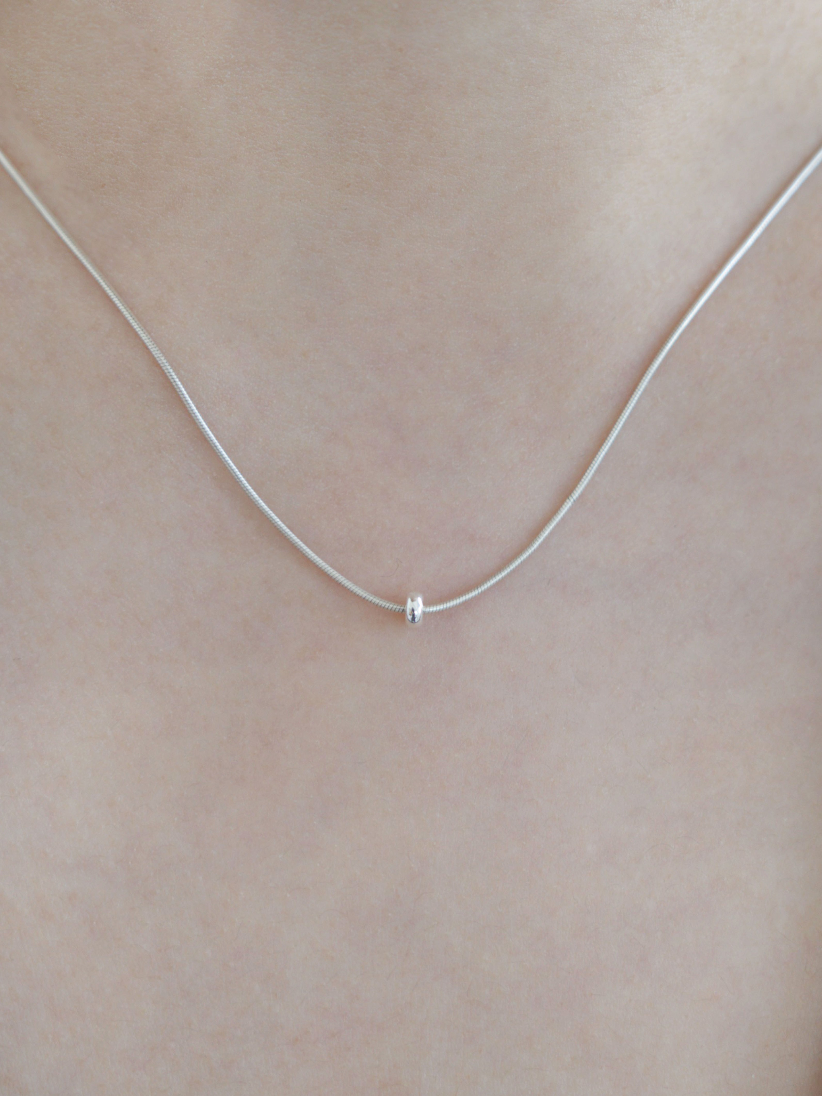 *NEW* Mini Silver Snake Chain Necklace