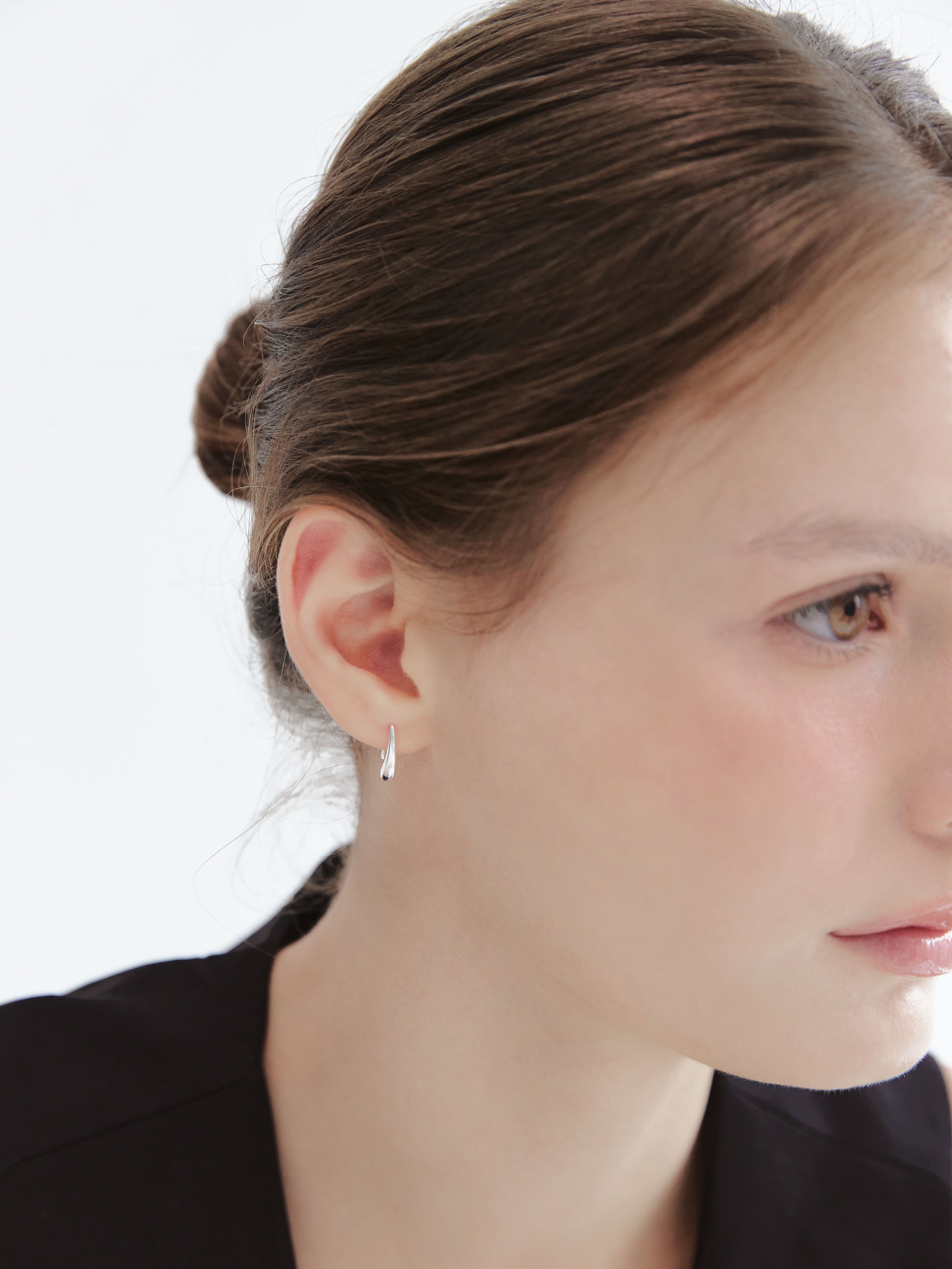 Silver Drop Earring