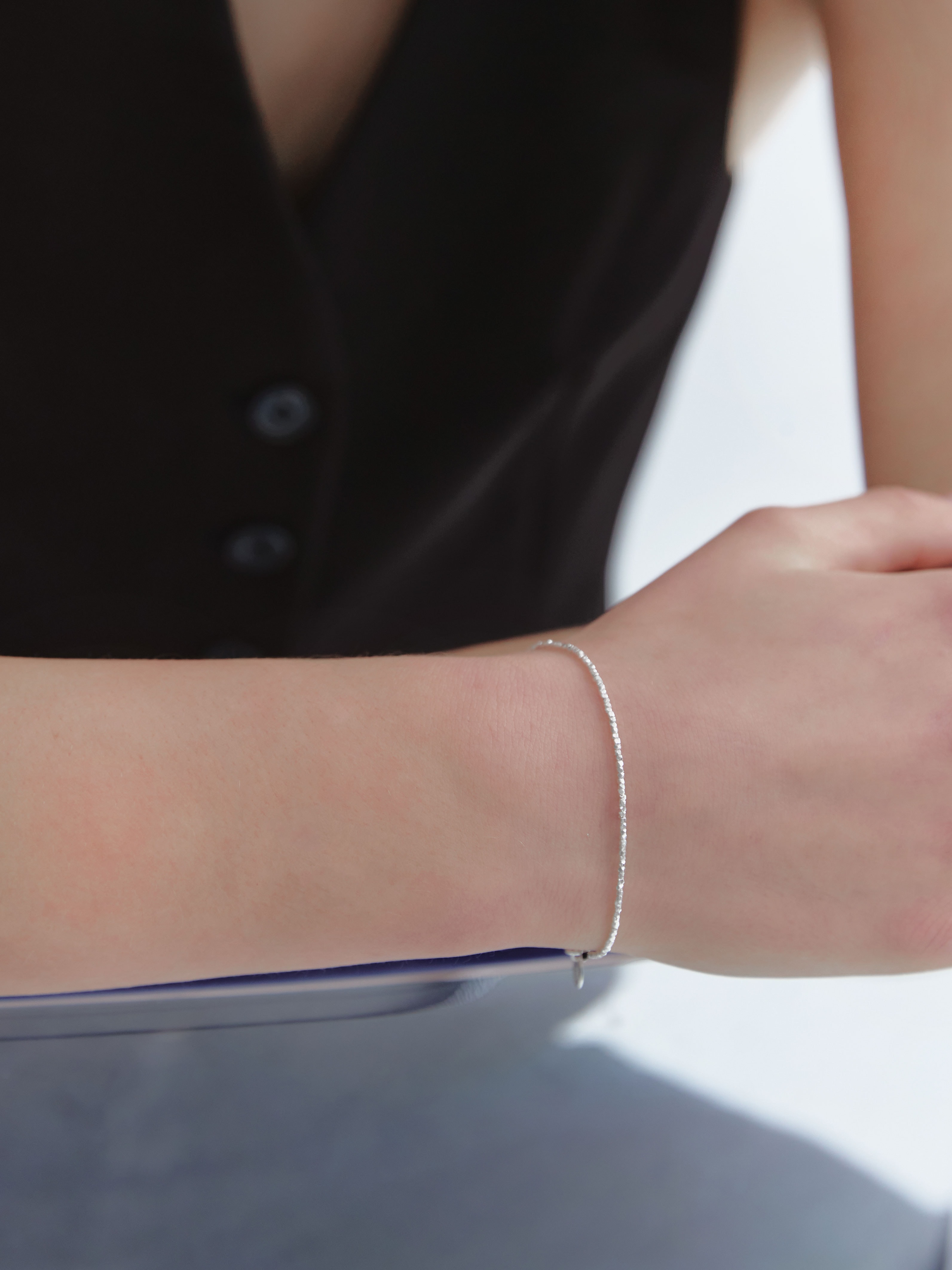 Silver Salt Bracelet