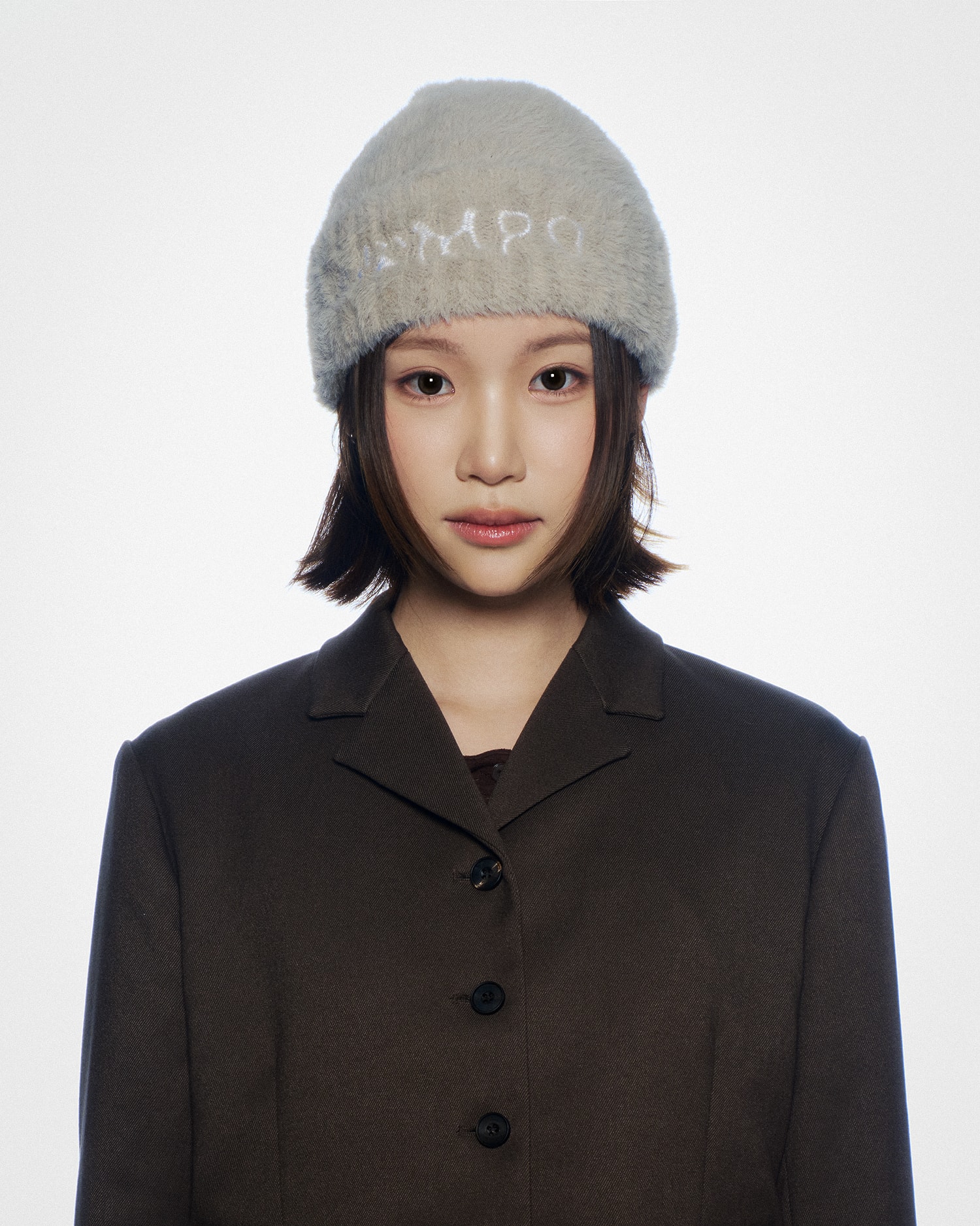 Hairy Bonnet in Beige