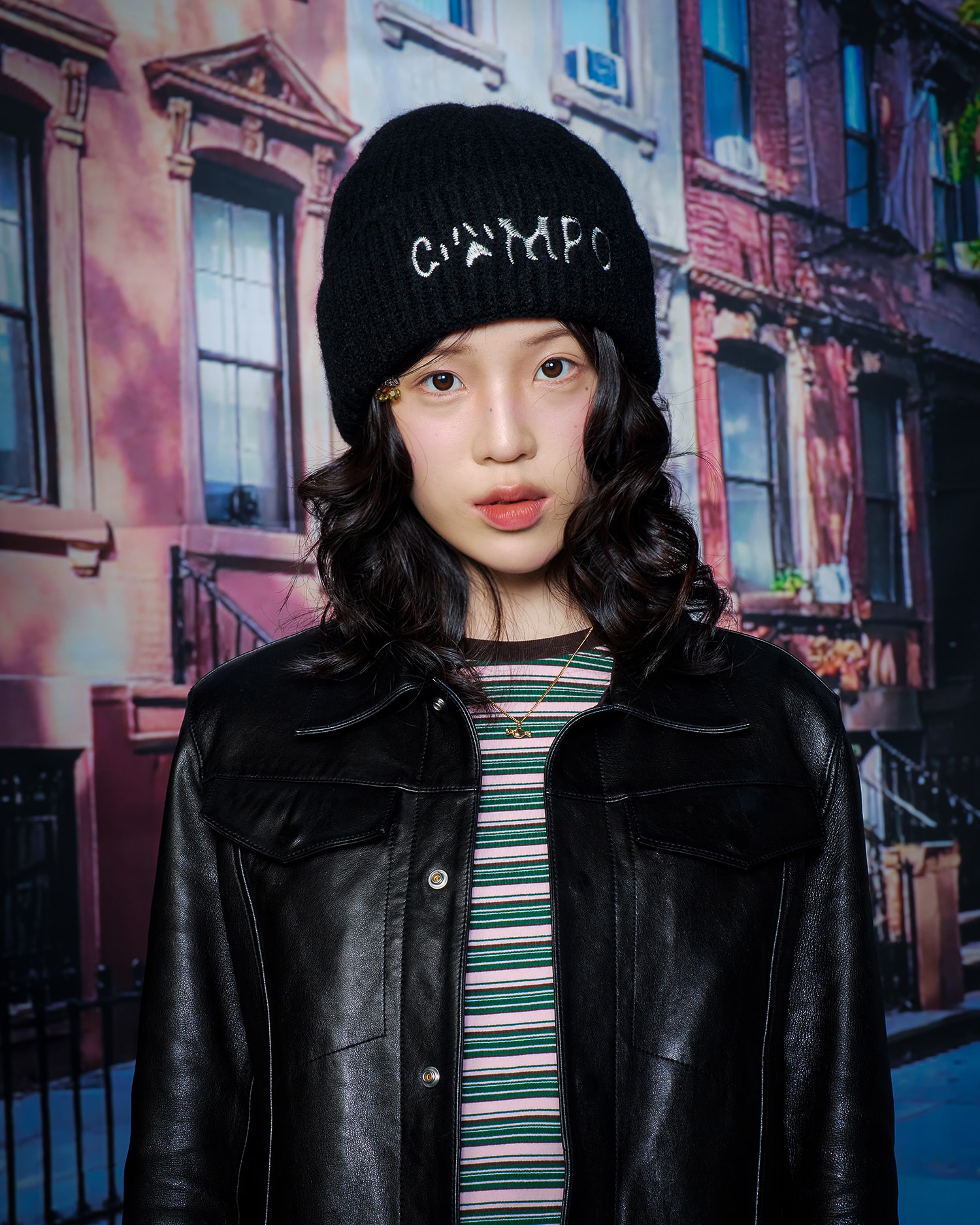Tricot Bonnet in Black