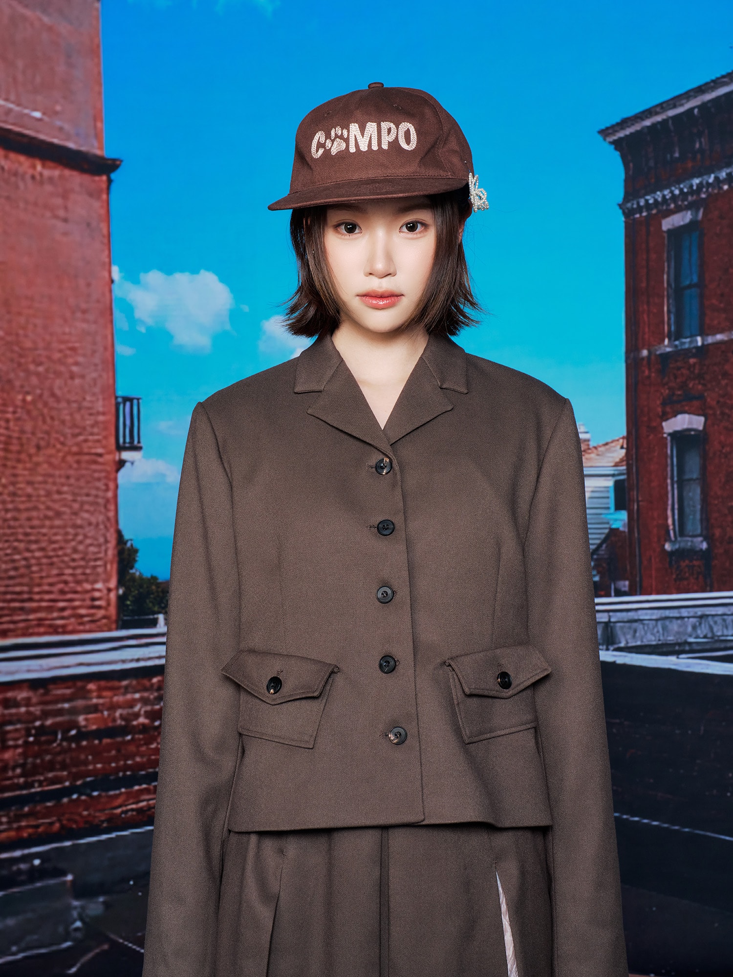 Classic Cap in Brown
