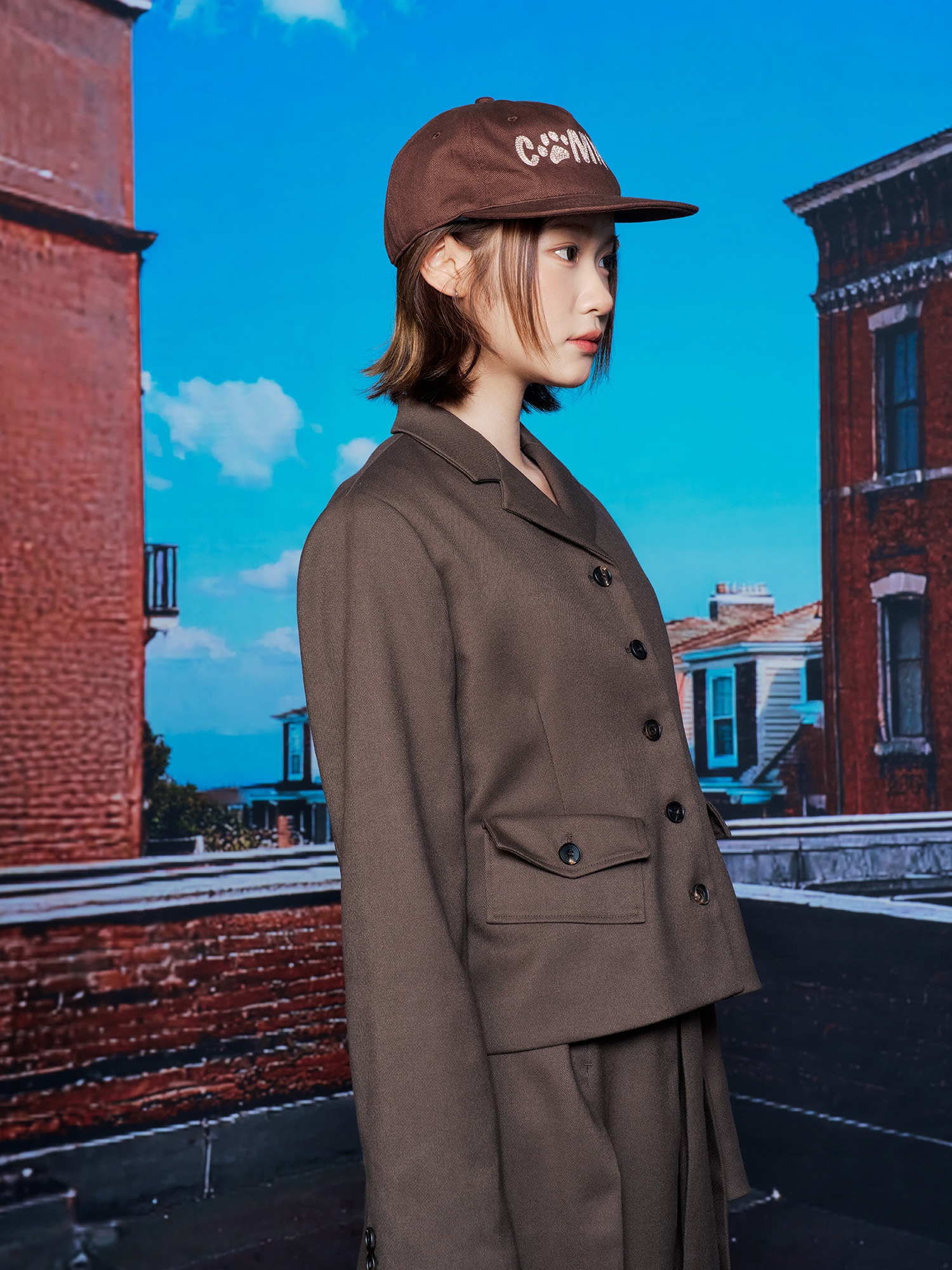Classic Cap in Brown
