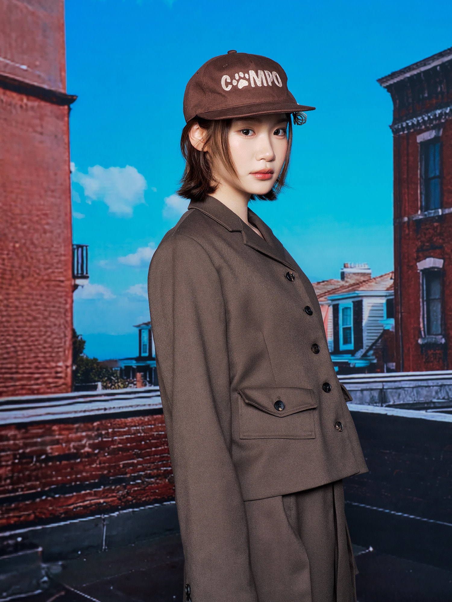 Classic Cap in Brown