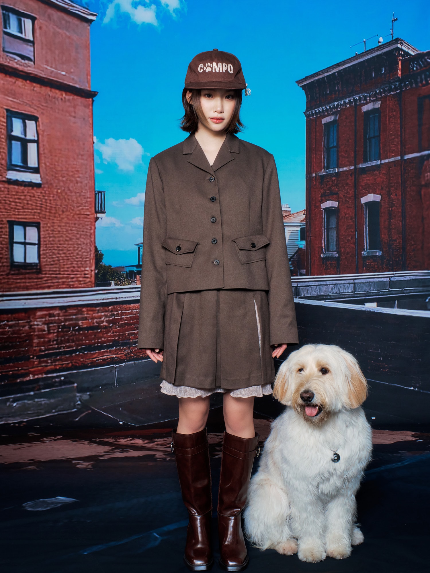 Classic Cap in Brown