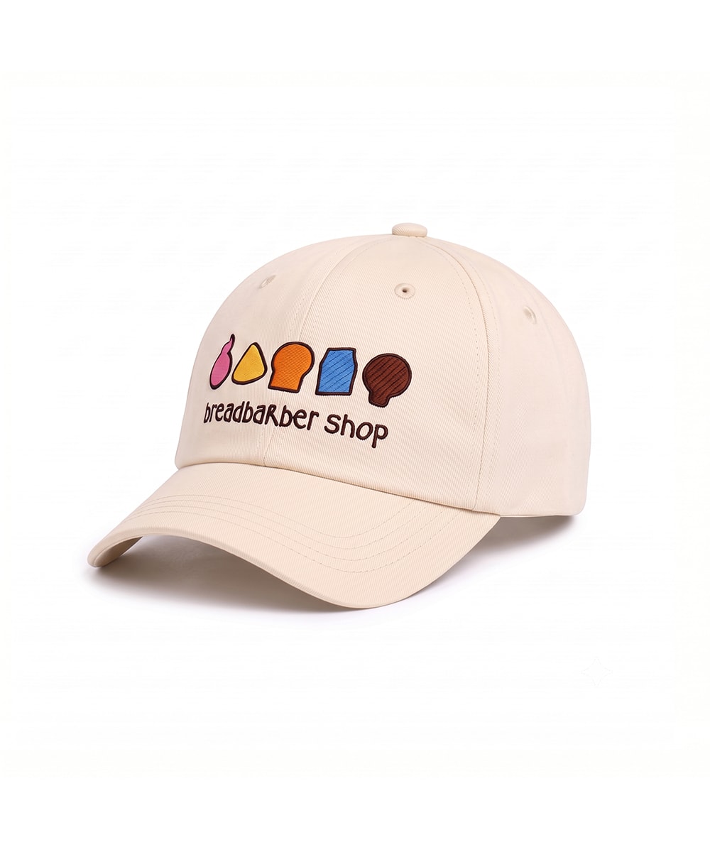 [케이스어랏x브레드이발소] Symbol cap - Ivory