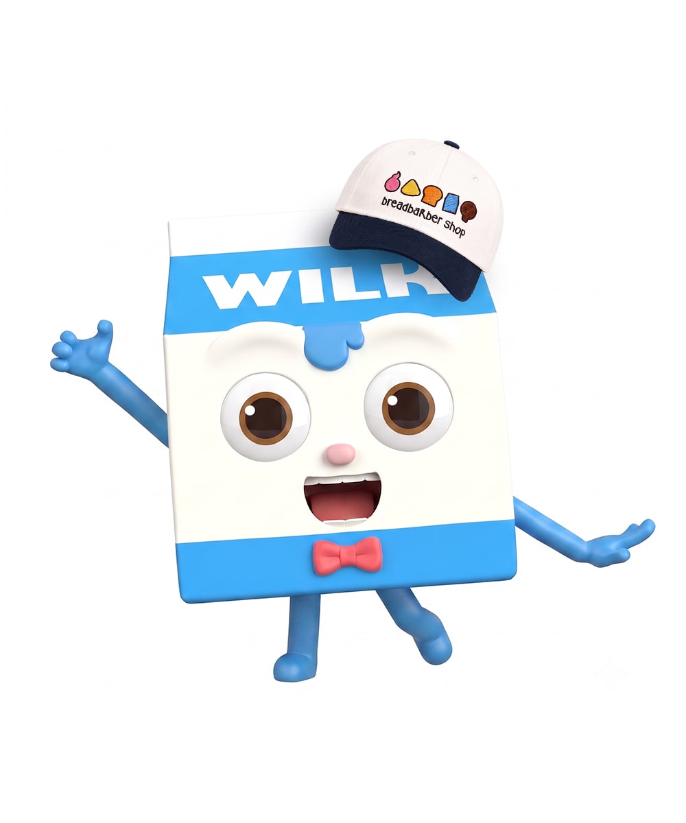 [케이스어랏x브레드이발소] Symbol cap - White&Navy
