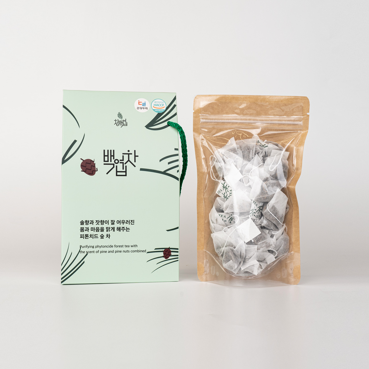 청백엽 백엽차