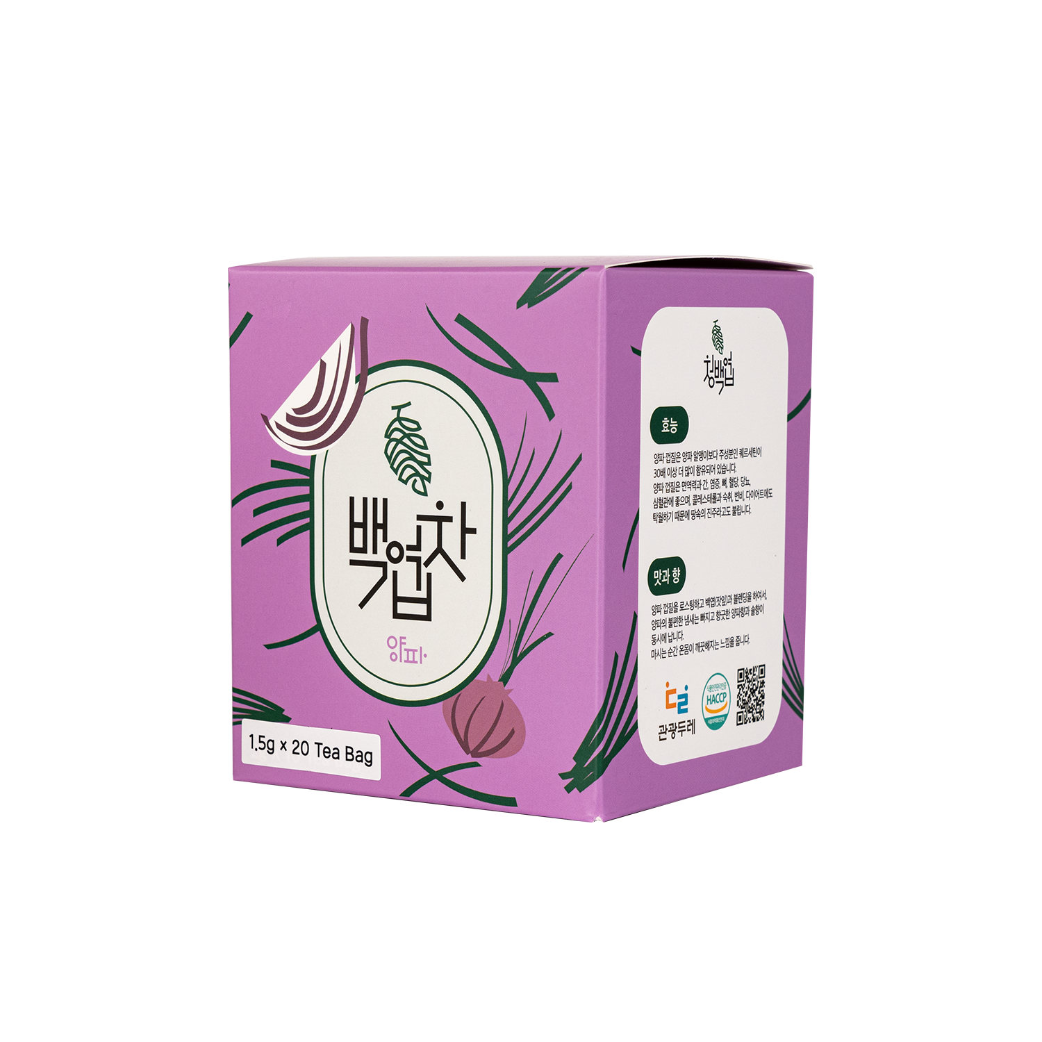 청백엽 프리미엄 양파 백엽차