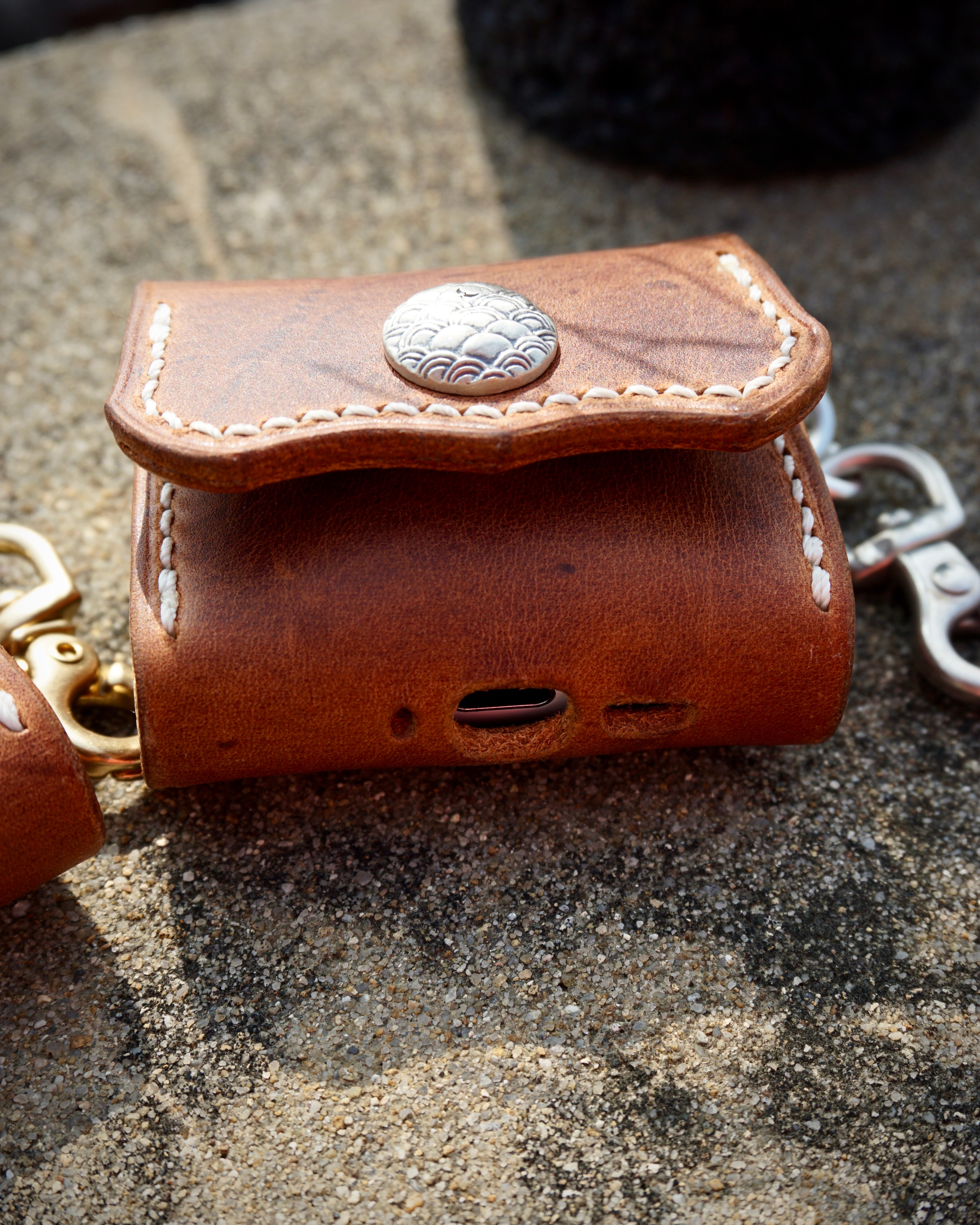 [CHEONGONG X DUDAL] CONCHO AIRPOD CASE / SILVER 925