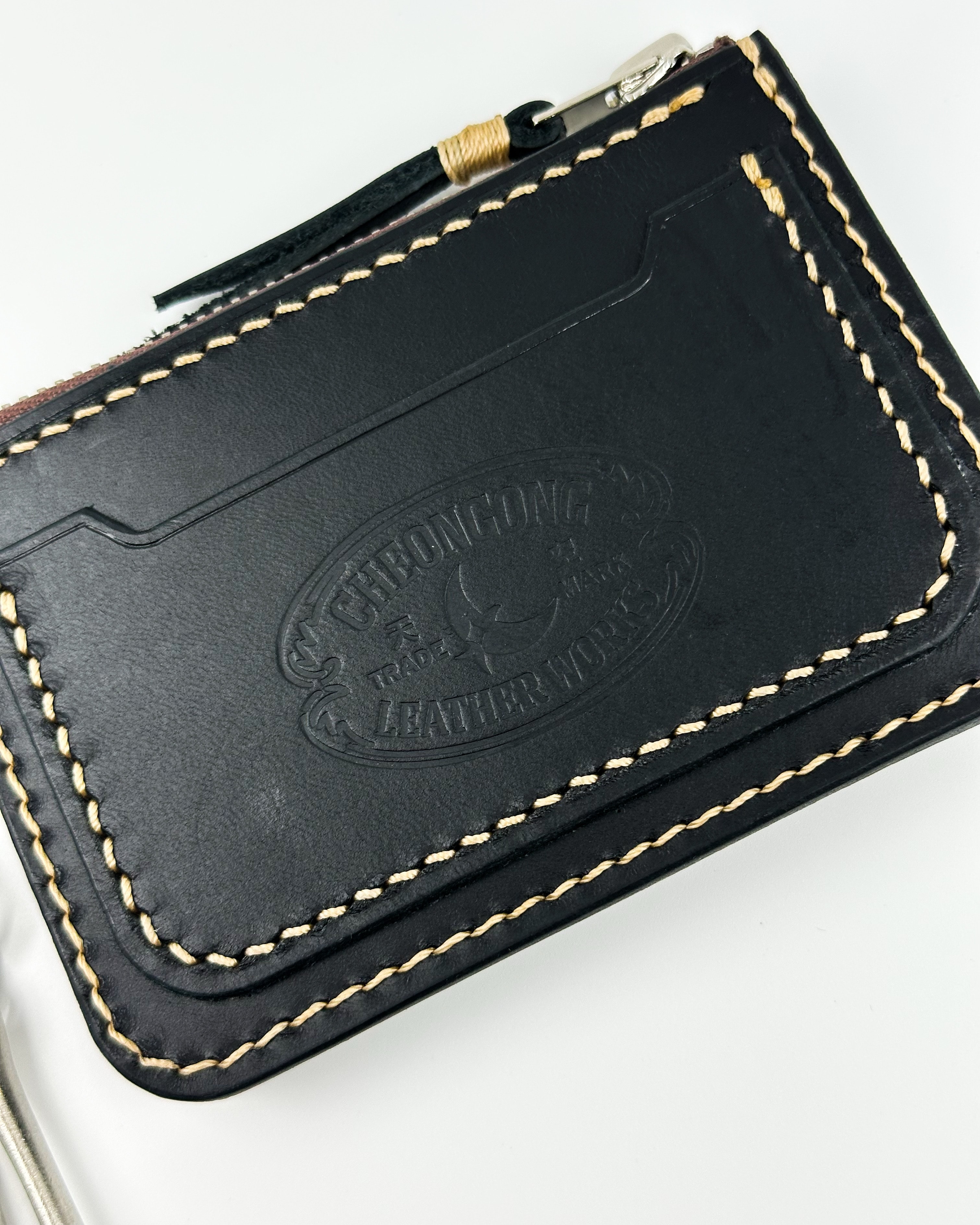 ZIPPER CARD WALLET (NICKEL VER)