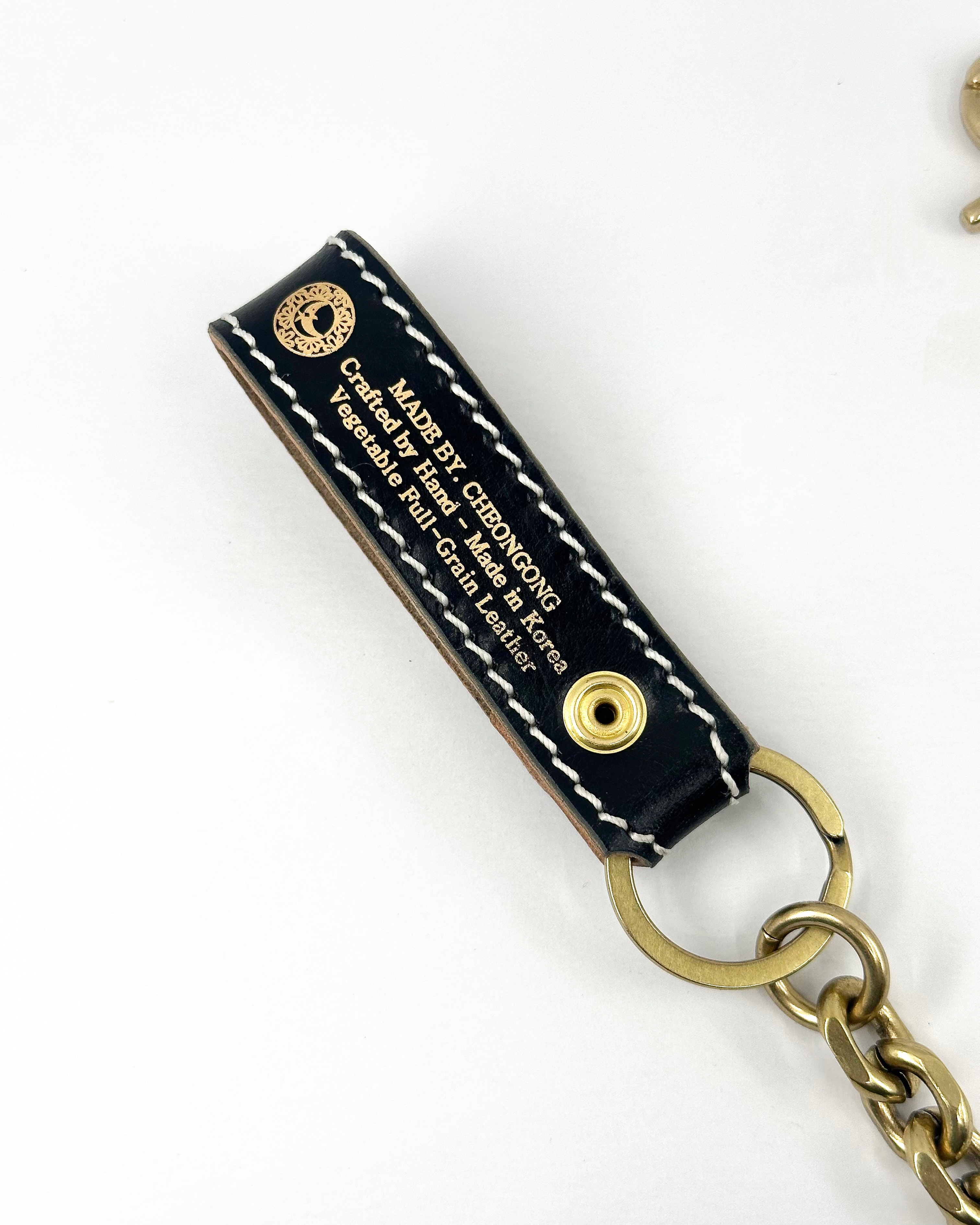 WALLET KEYRING CHAIN (Brass)