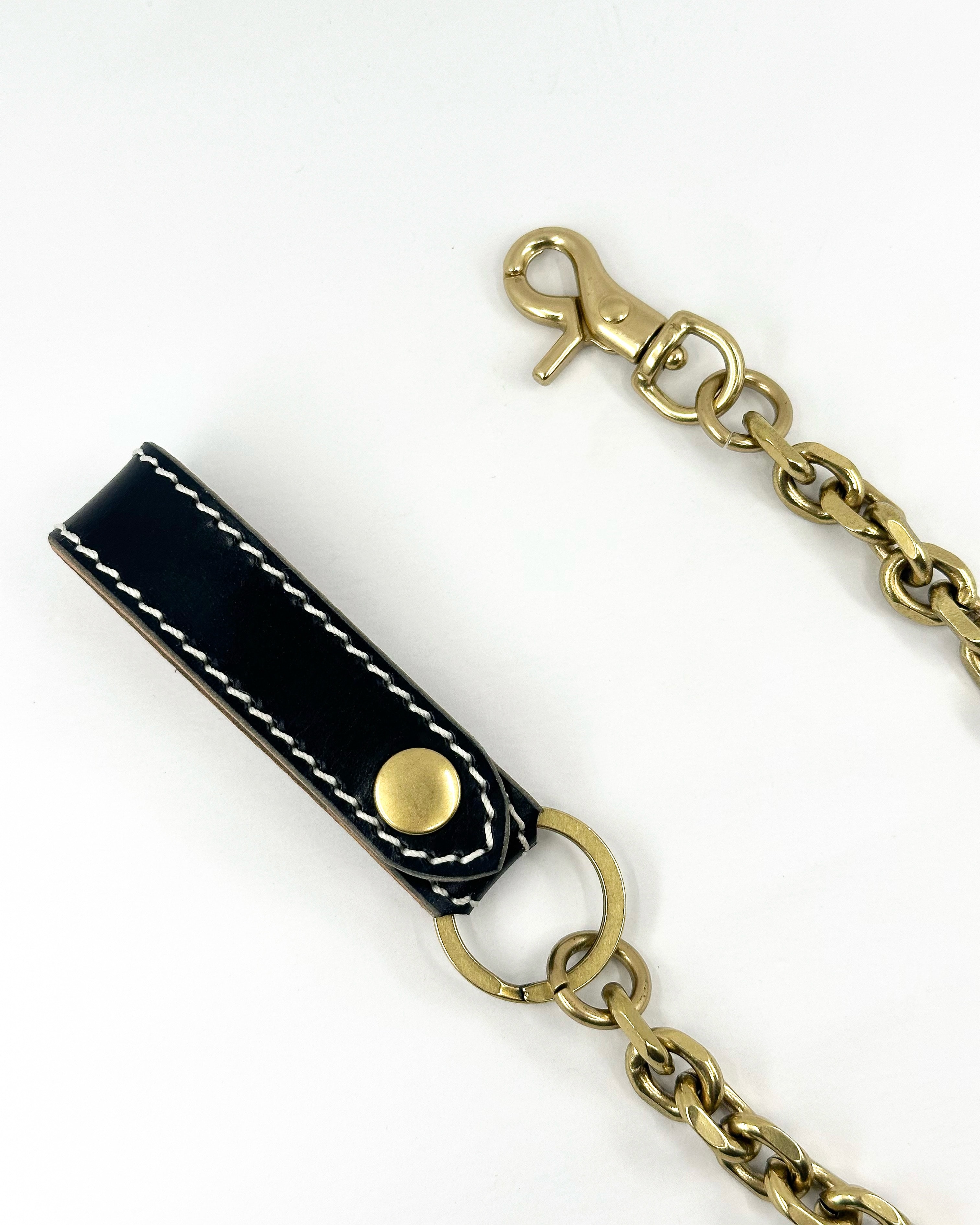 WALLET KEYRING CHAIN (Brass)