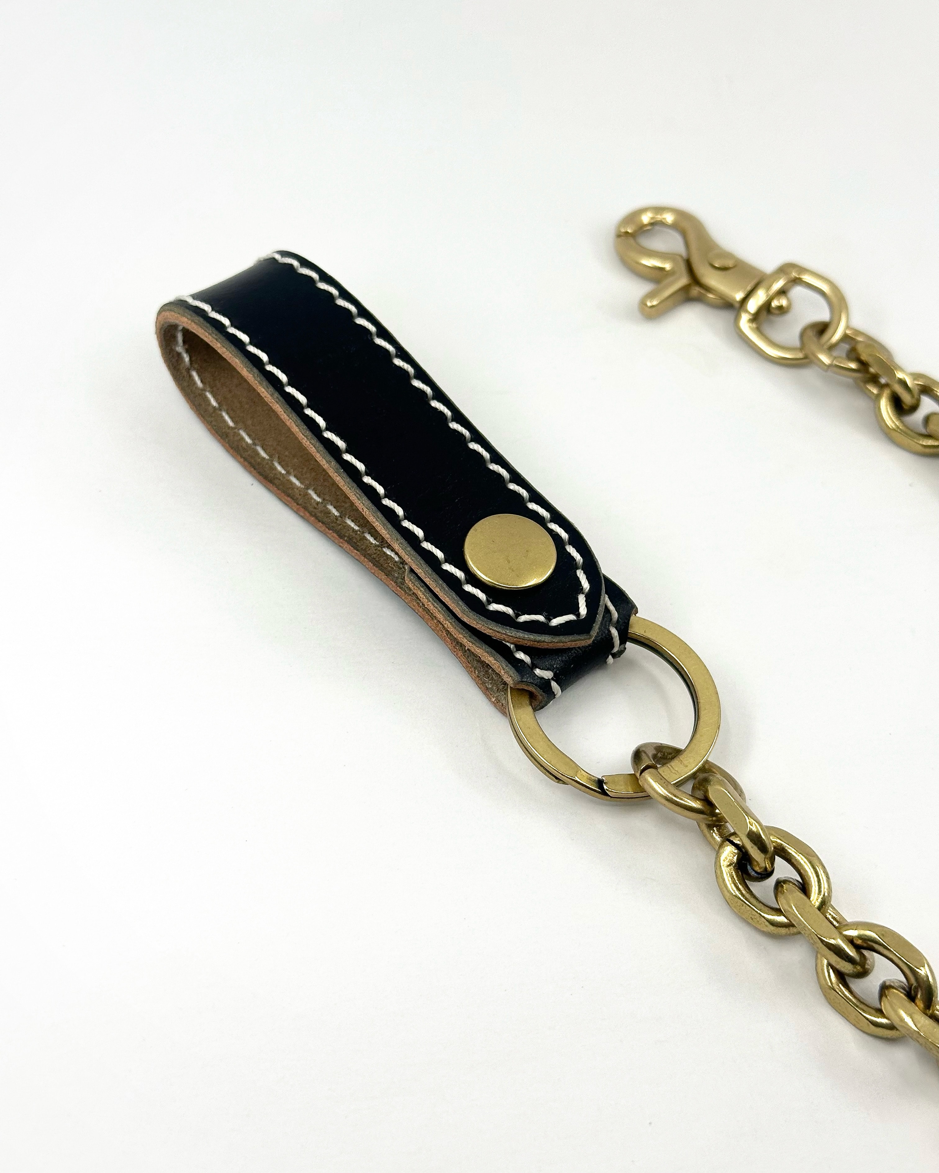 WALLET KEYRING CHAIN (Brass)