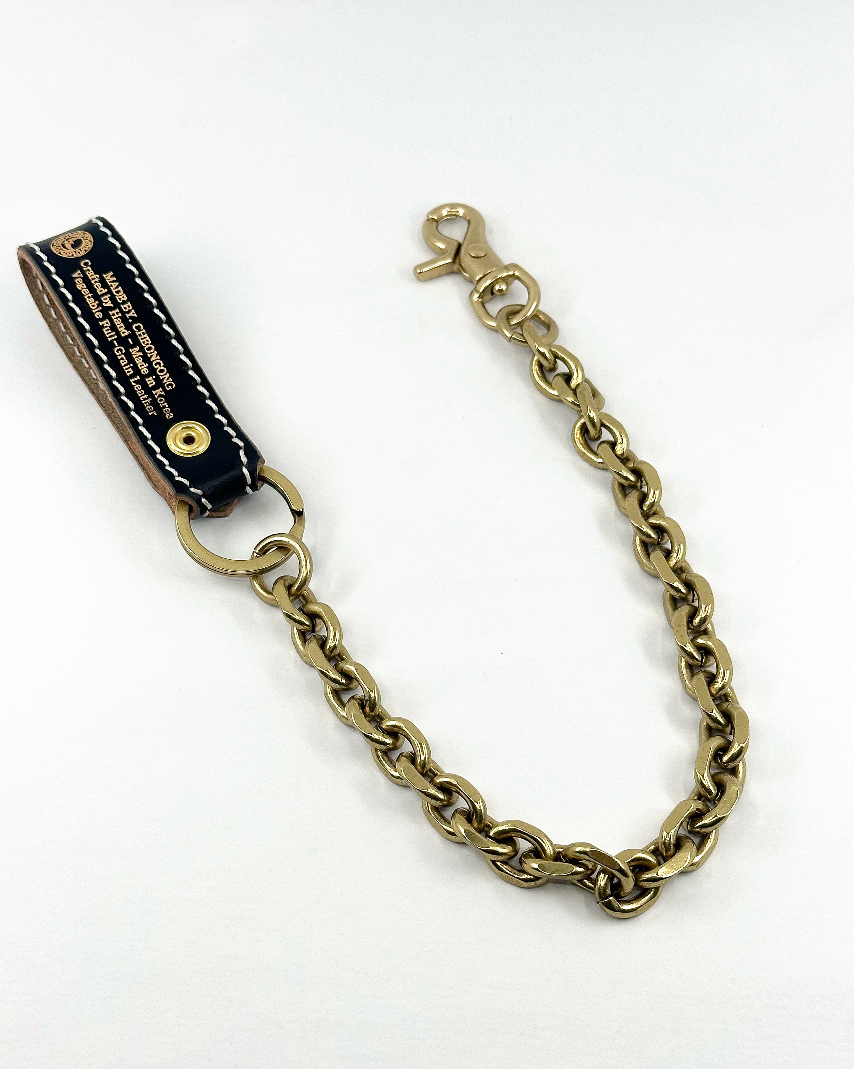 WALLET KEYRING CHAIN (Brass)