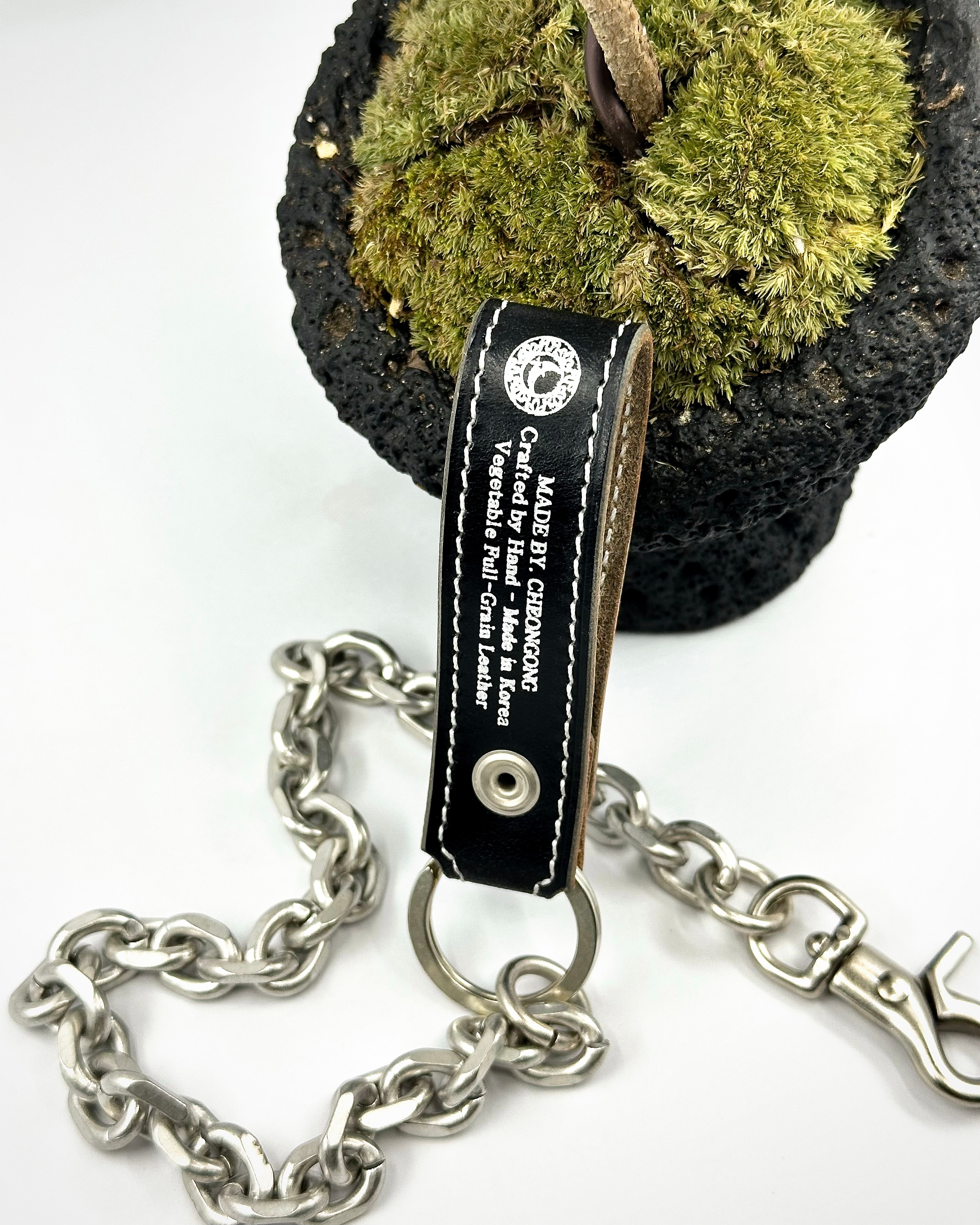 WALLET KEYRING CHAIN (Nickel)