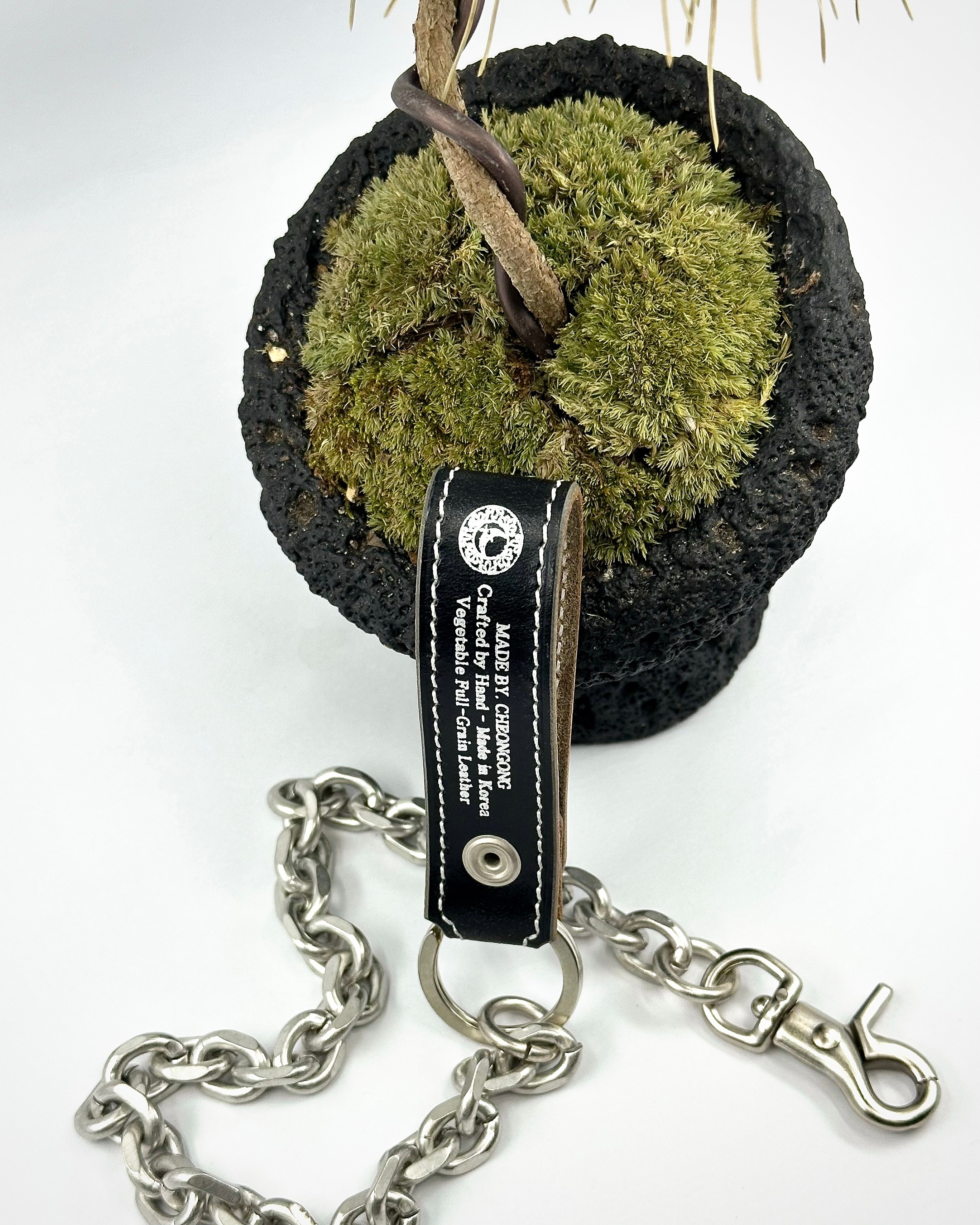 WALLET KEYRING CHAIN (Nickel)
