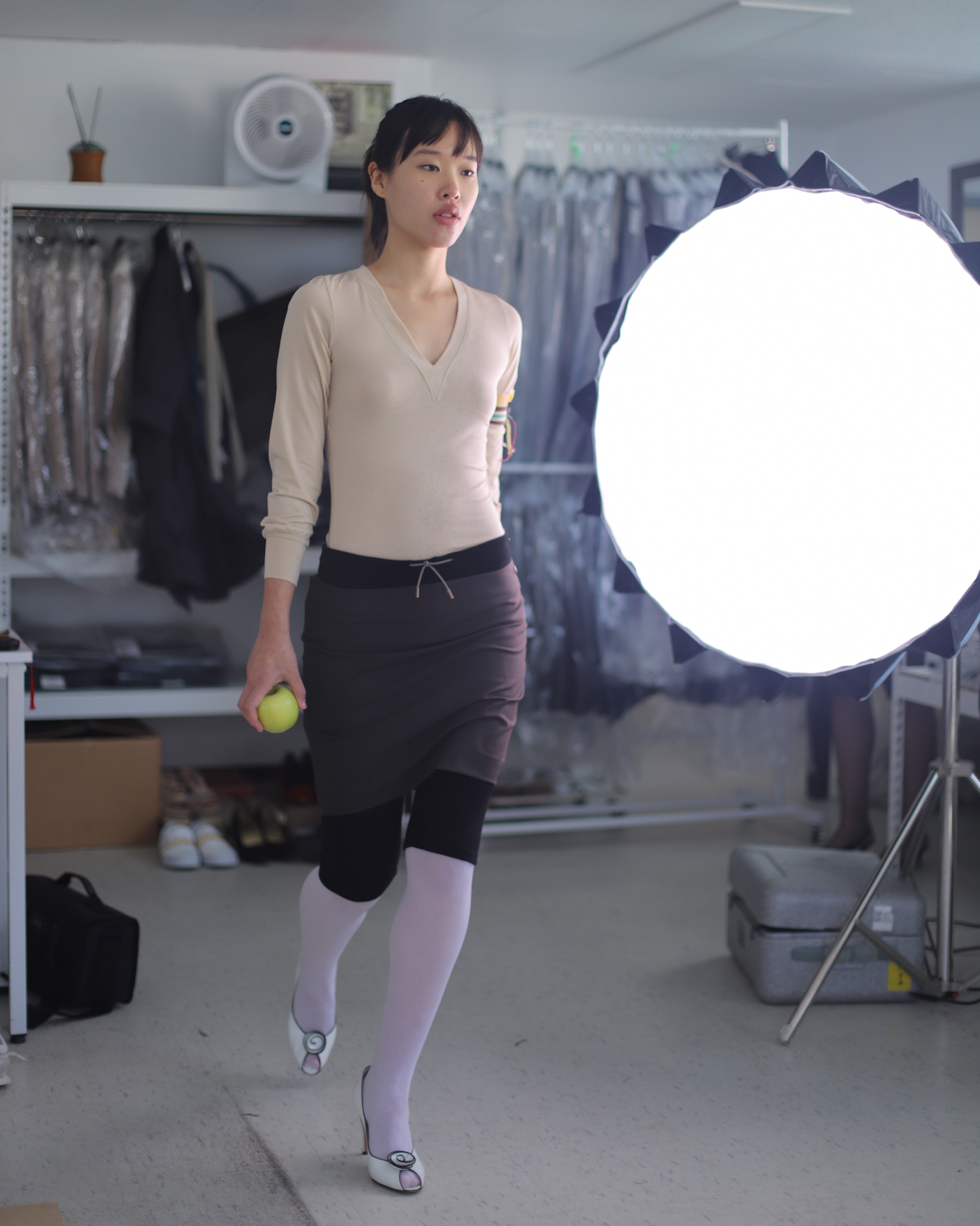 Busy Co. Pants Skirt - brown