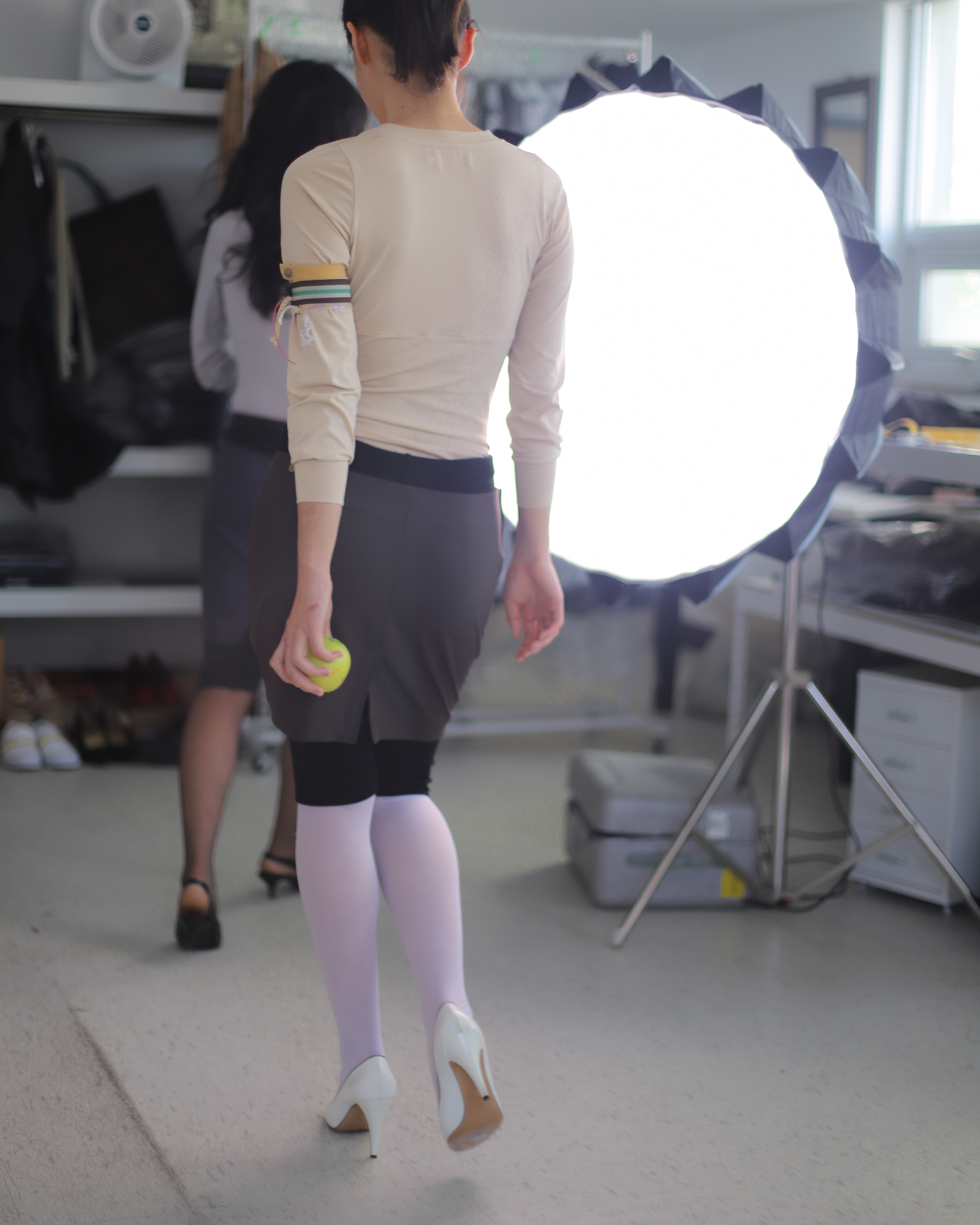 Busy Co. Pants Skirt - brown