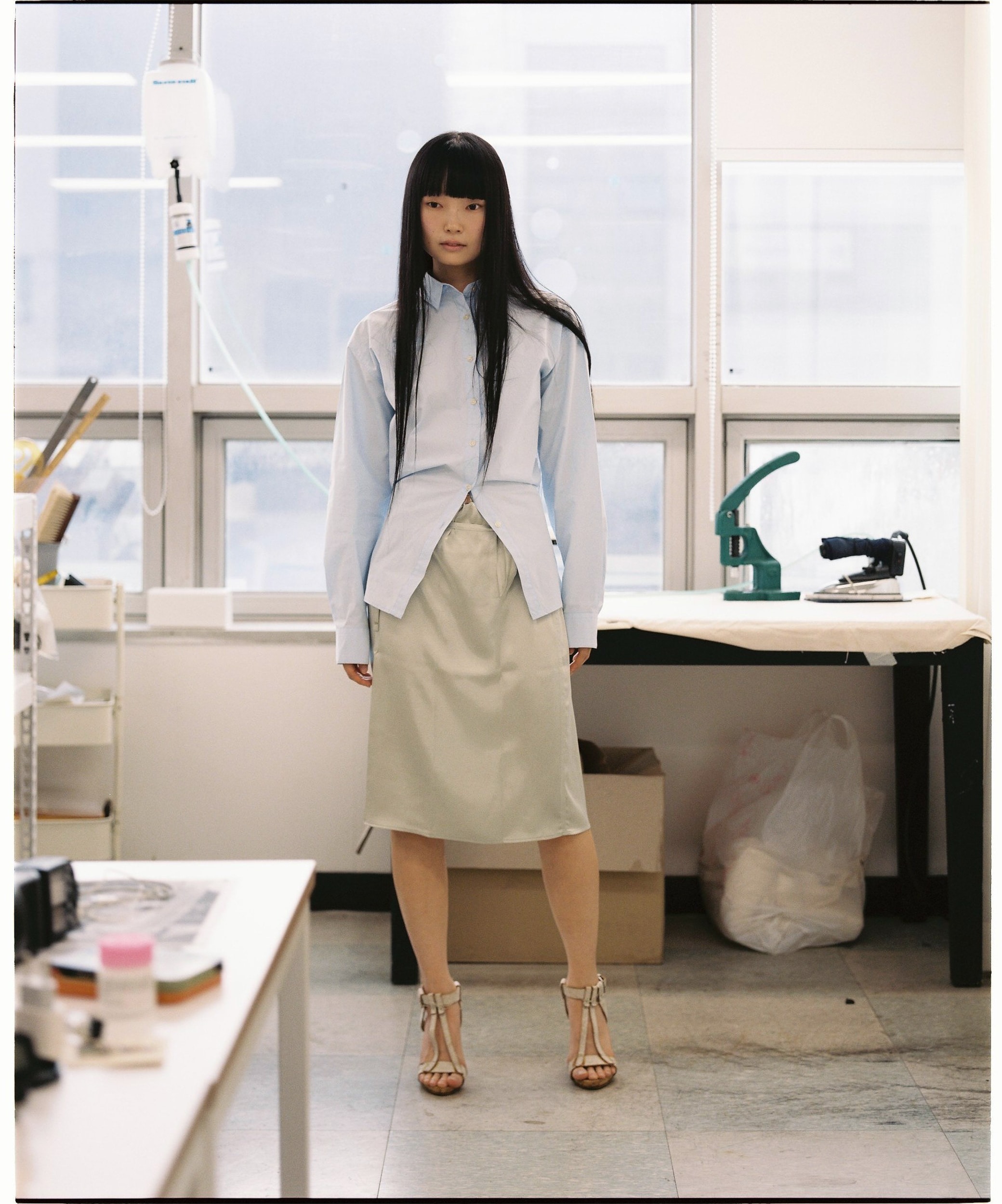 Bird's Shirt (office blue)