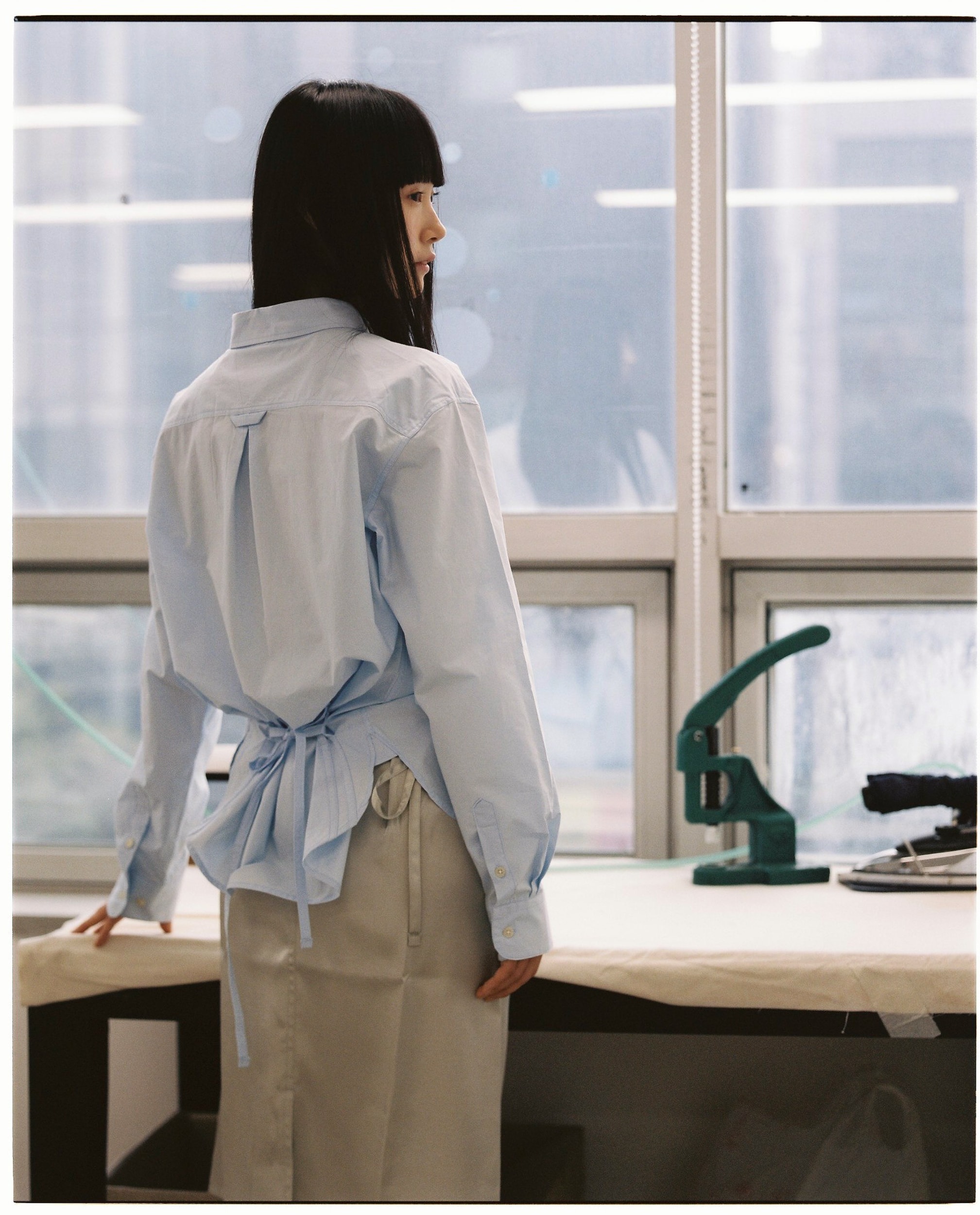 Bird's Shirt (office blue)
