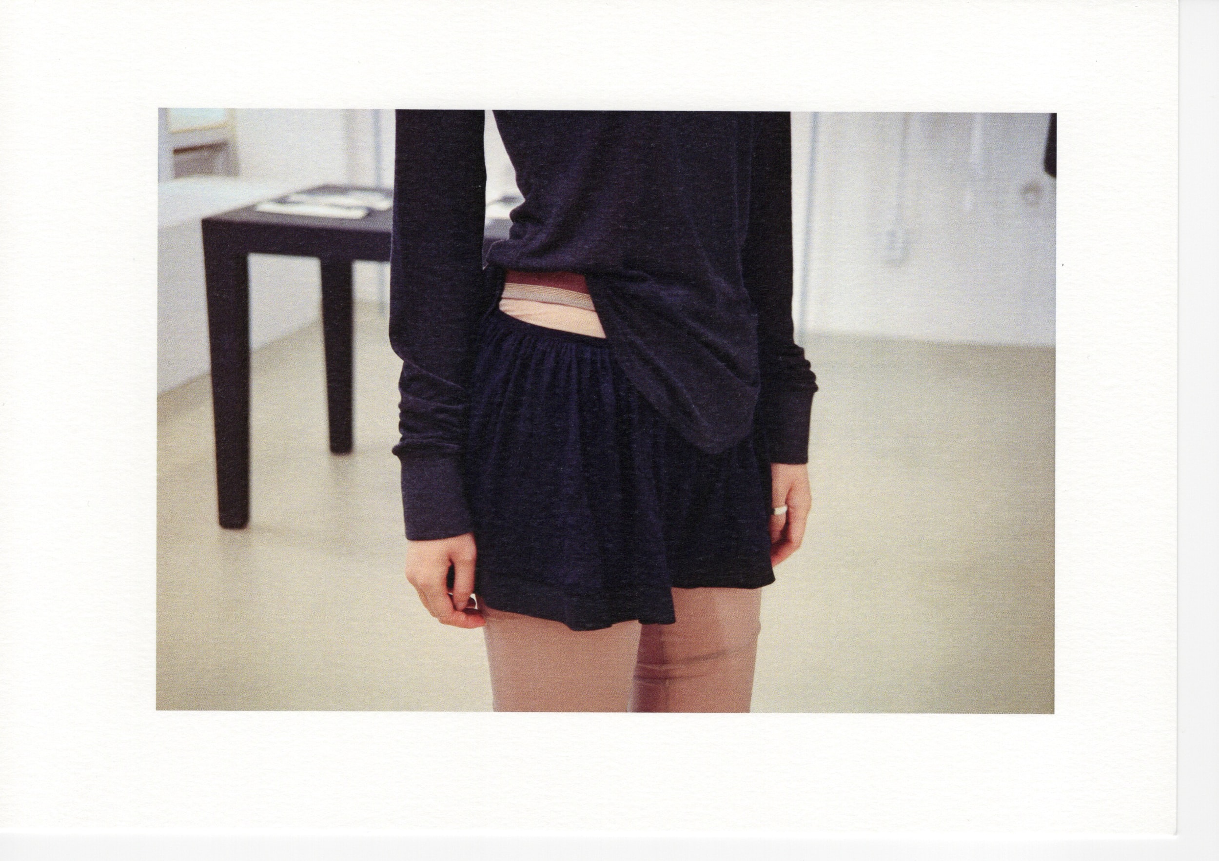 Mini Ruffle Pants (black)