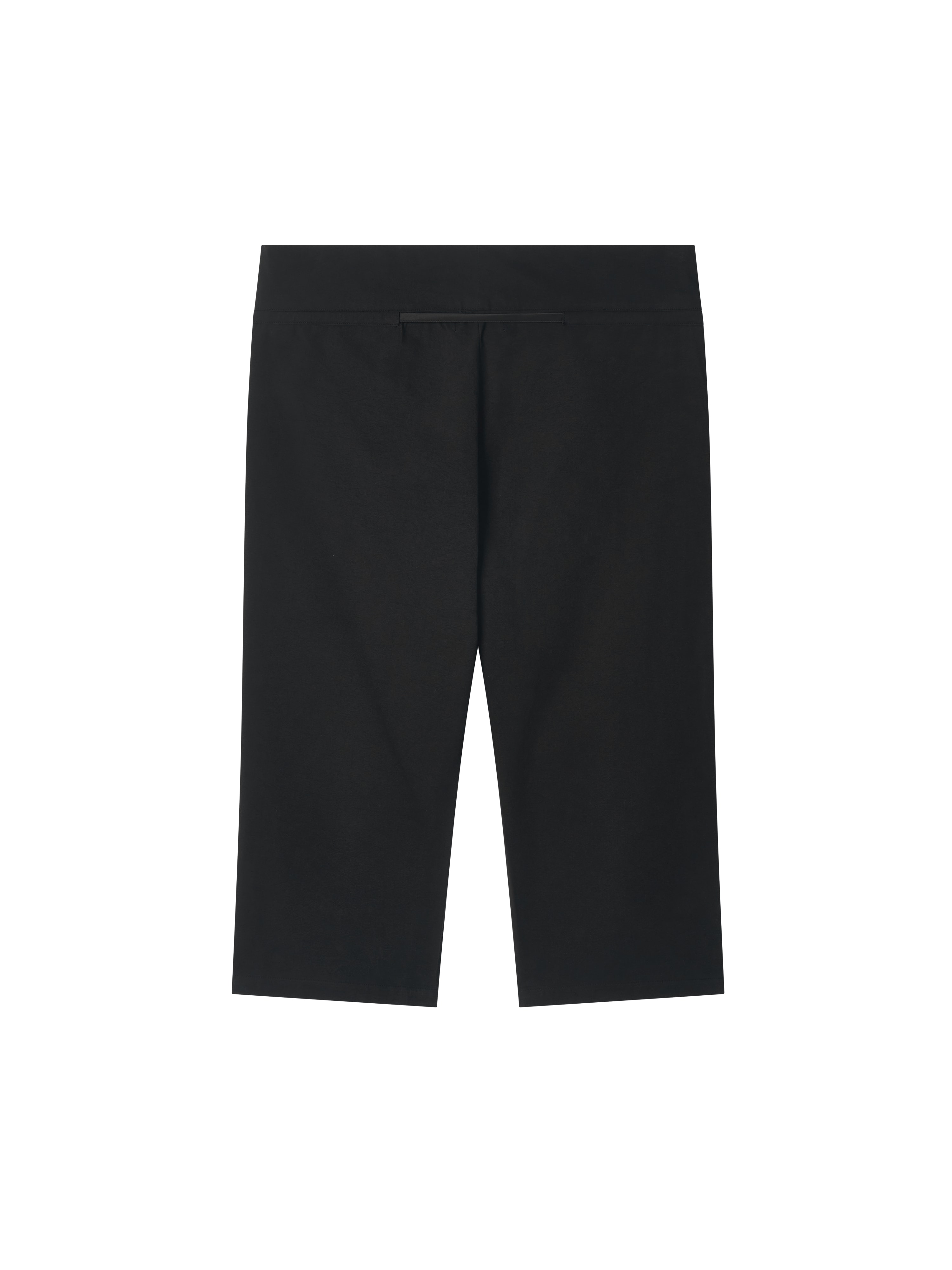 Folded Waist Pants (black)