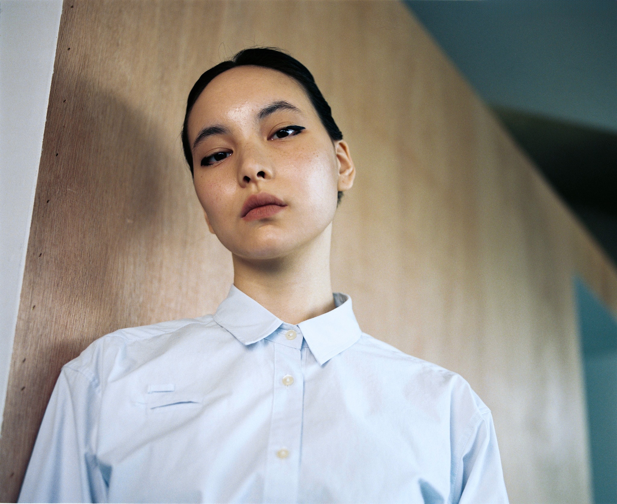 Bird's Shirt (office blue)