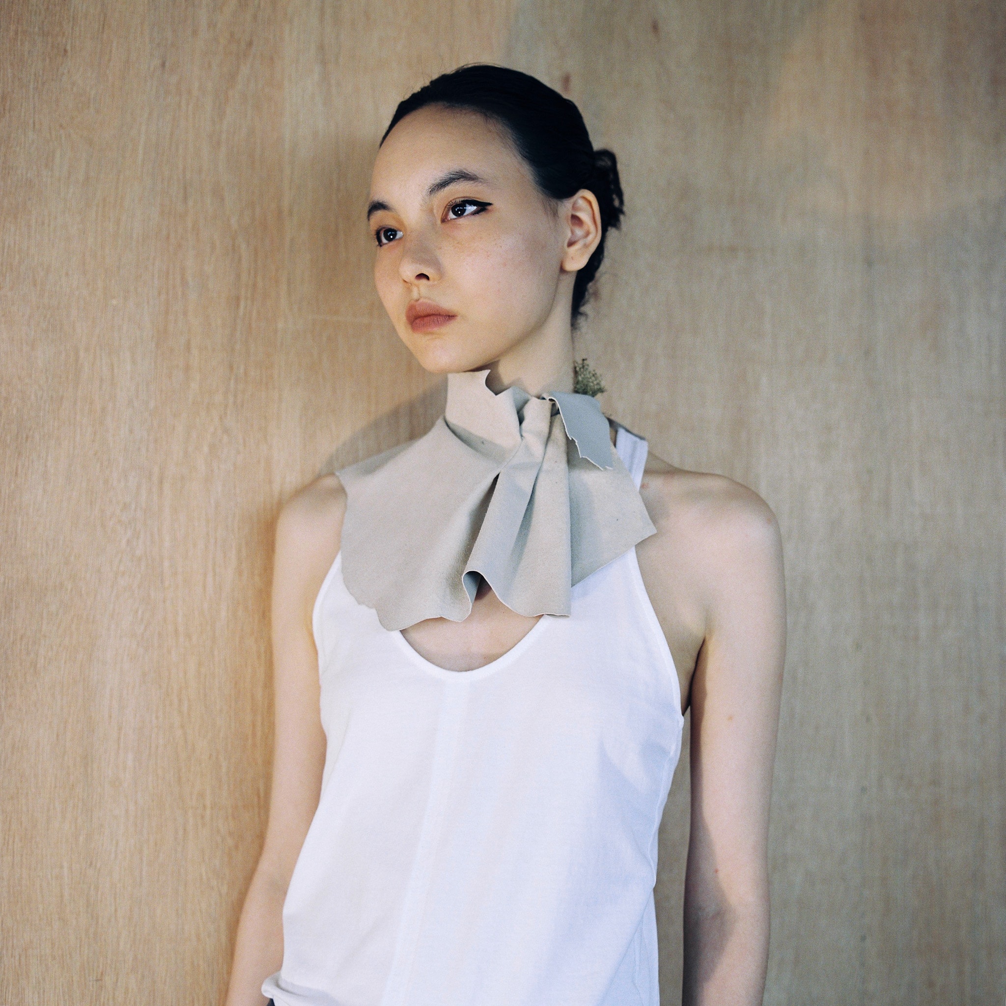 Racerback Sleeveless Top (white)