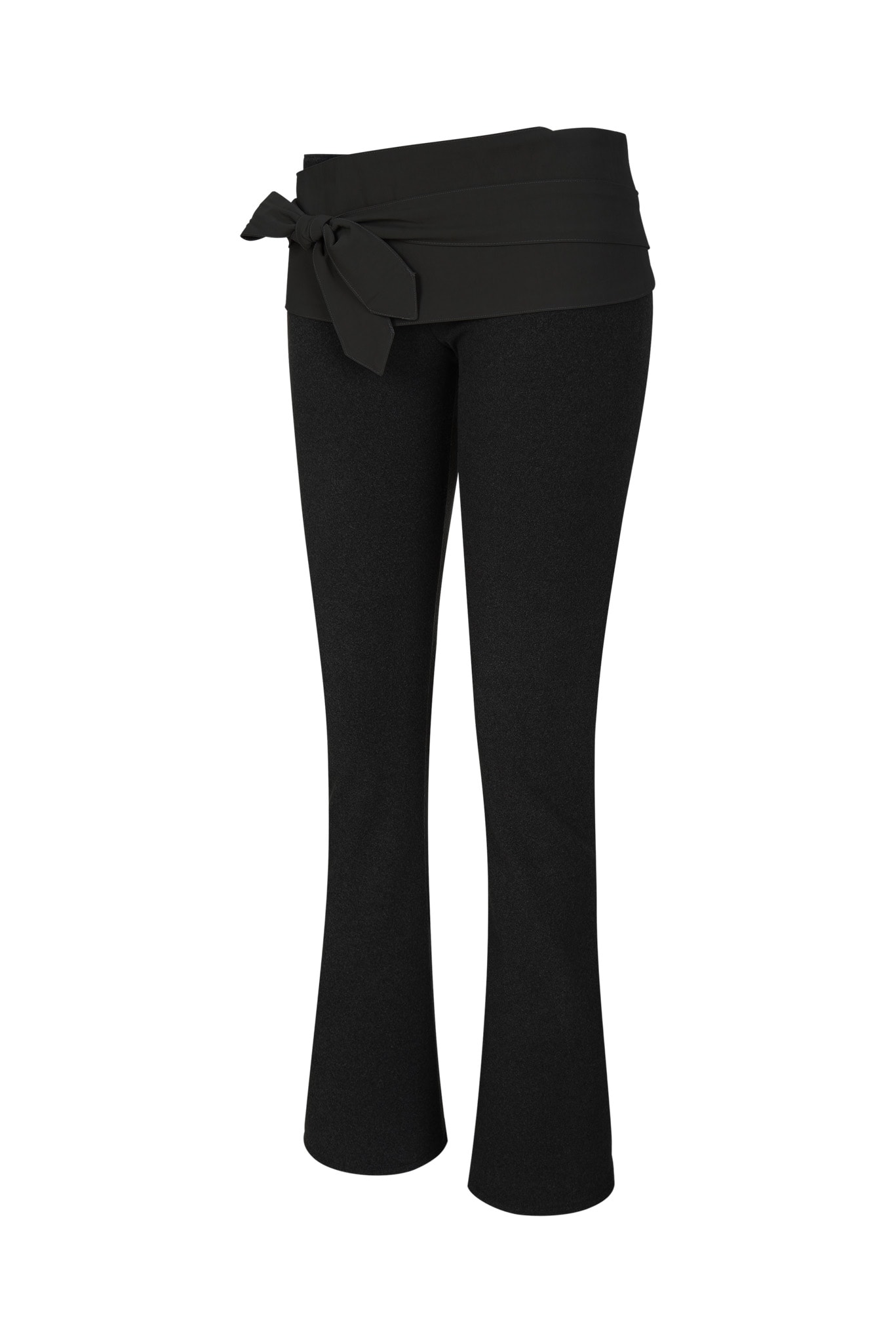 Half Apron Leggings - black