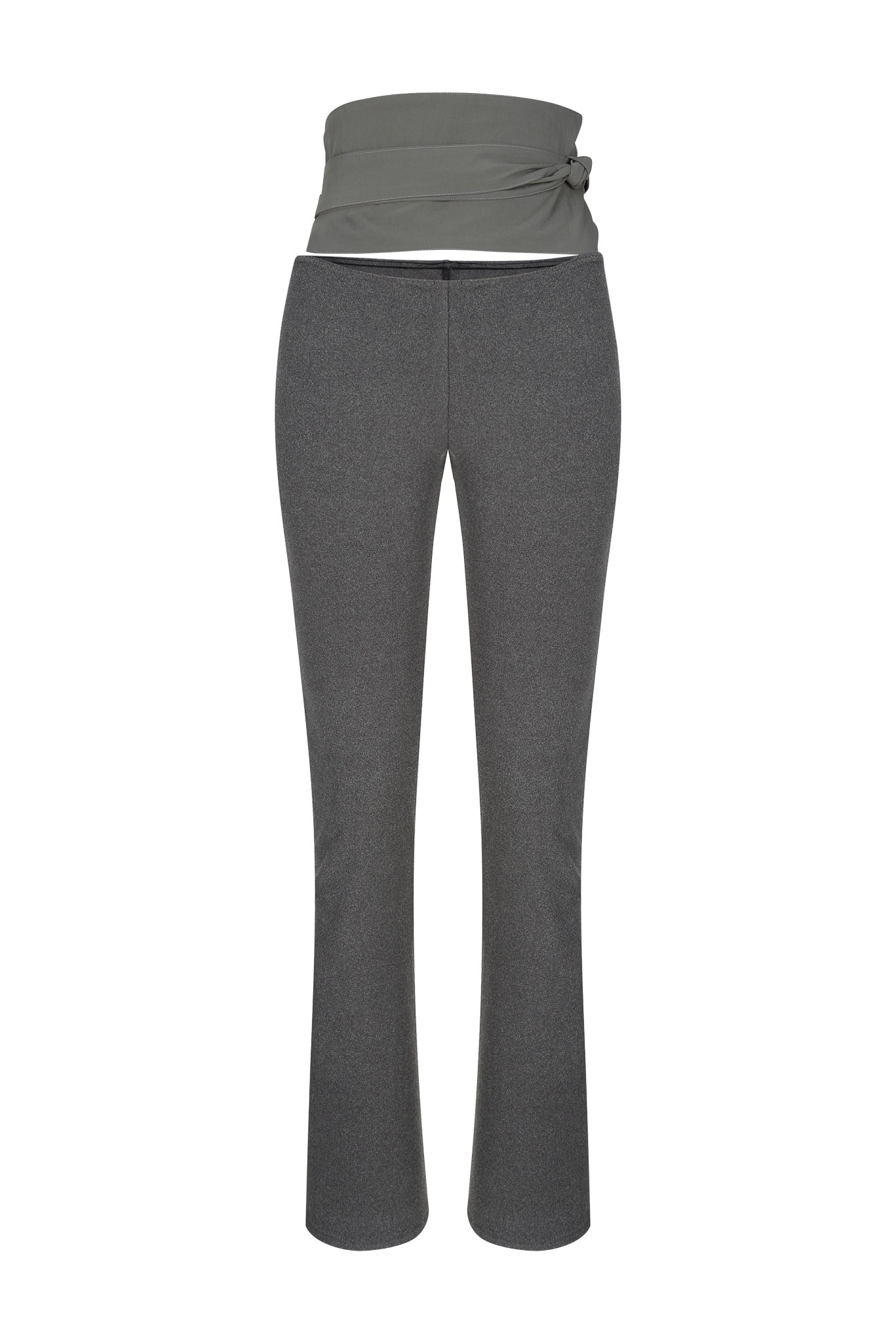 Half Apron Leggings - grey
