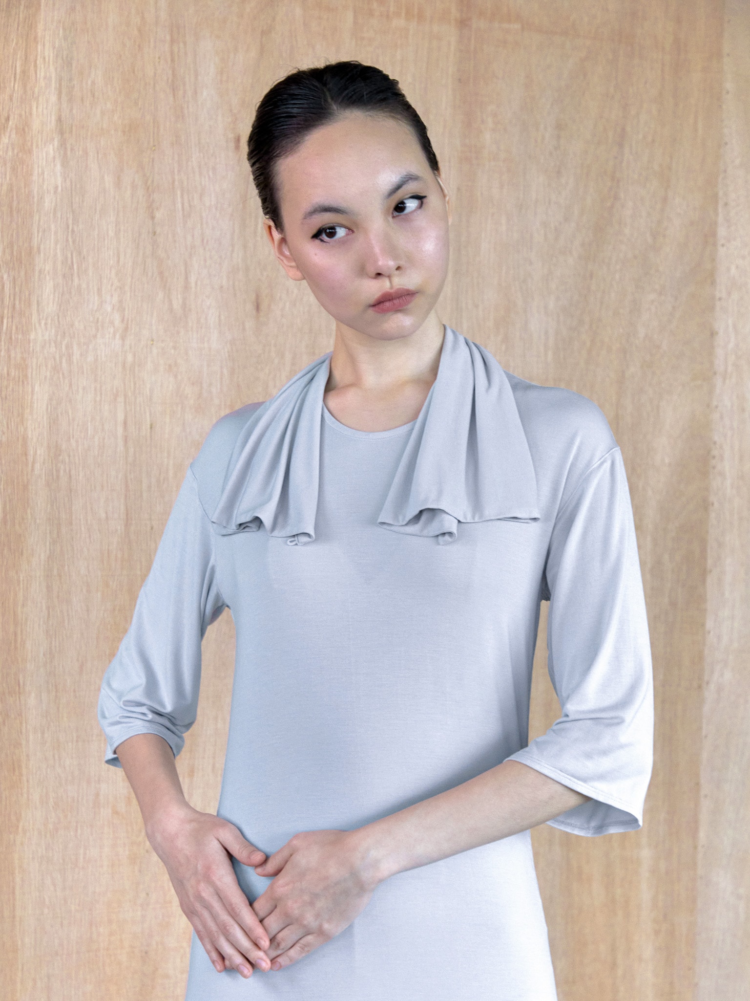 Collar Dress (pale blue)
