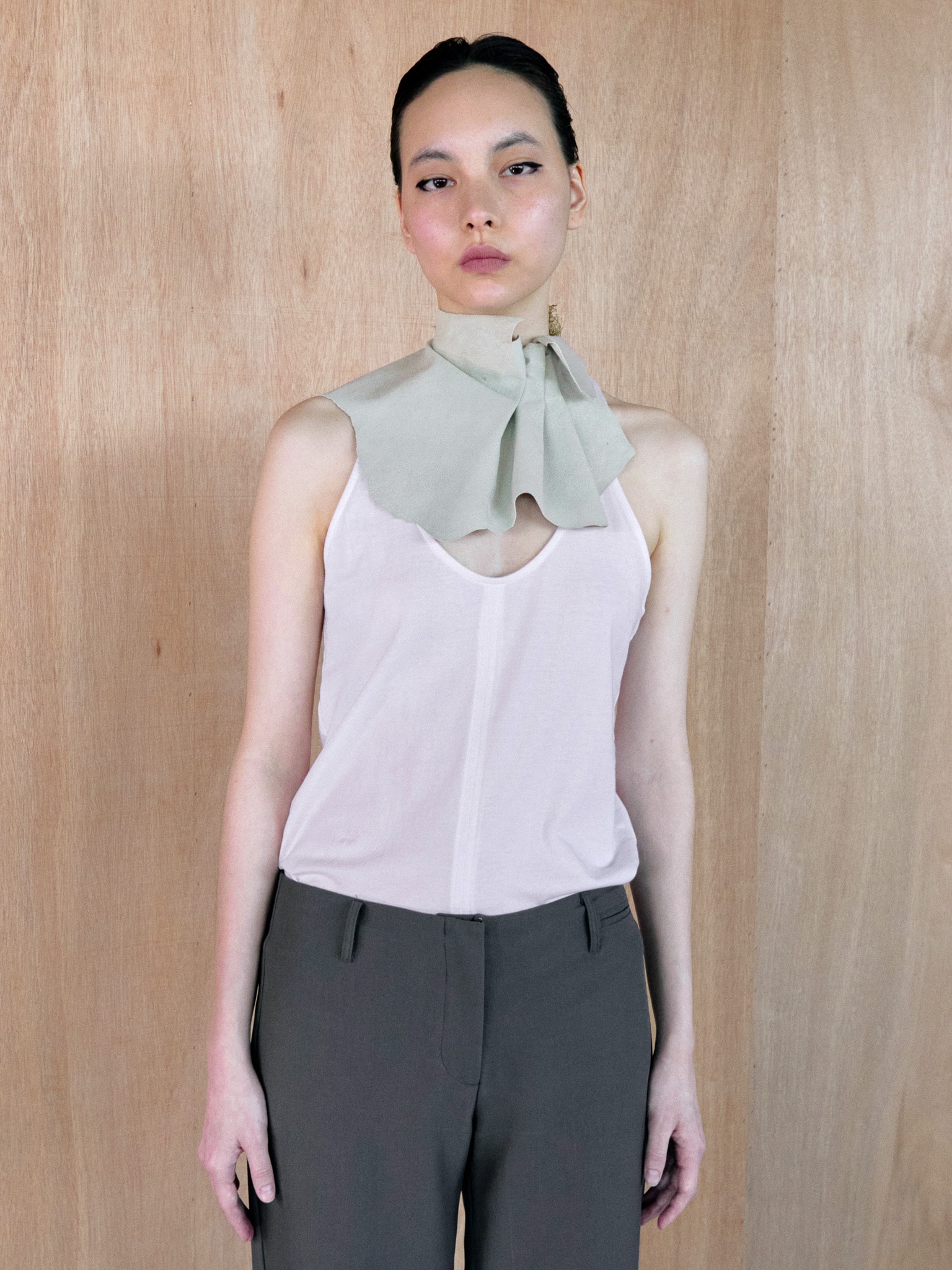 Racerback Sleeveless Top (white)