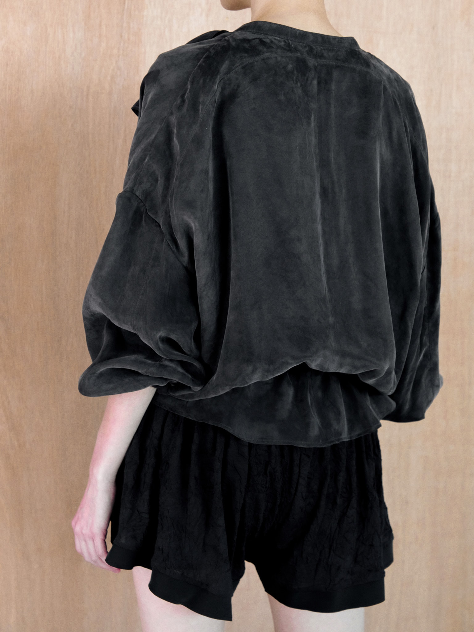 Mini Ruffle Pants (black)