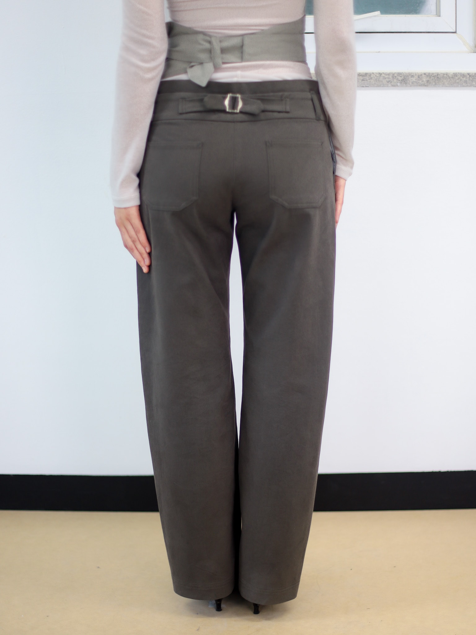 Worker Pants - wet mud