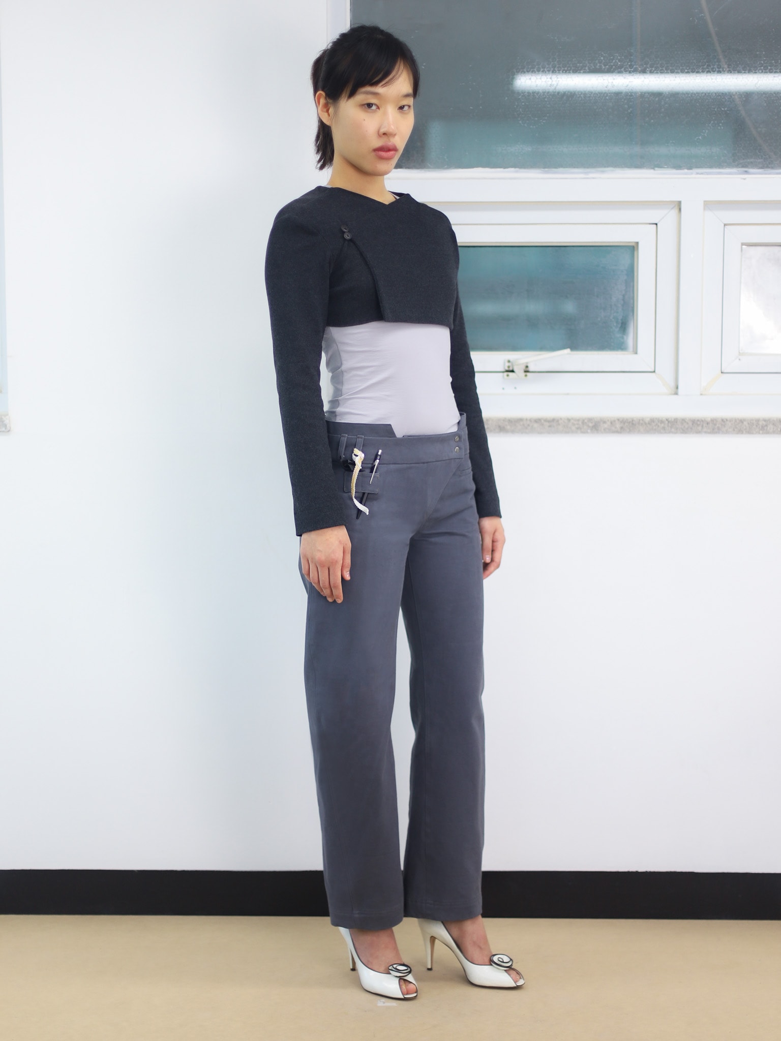 Worker Pants - blue ash