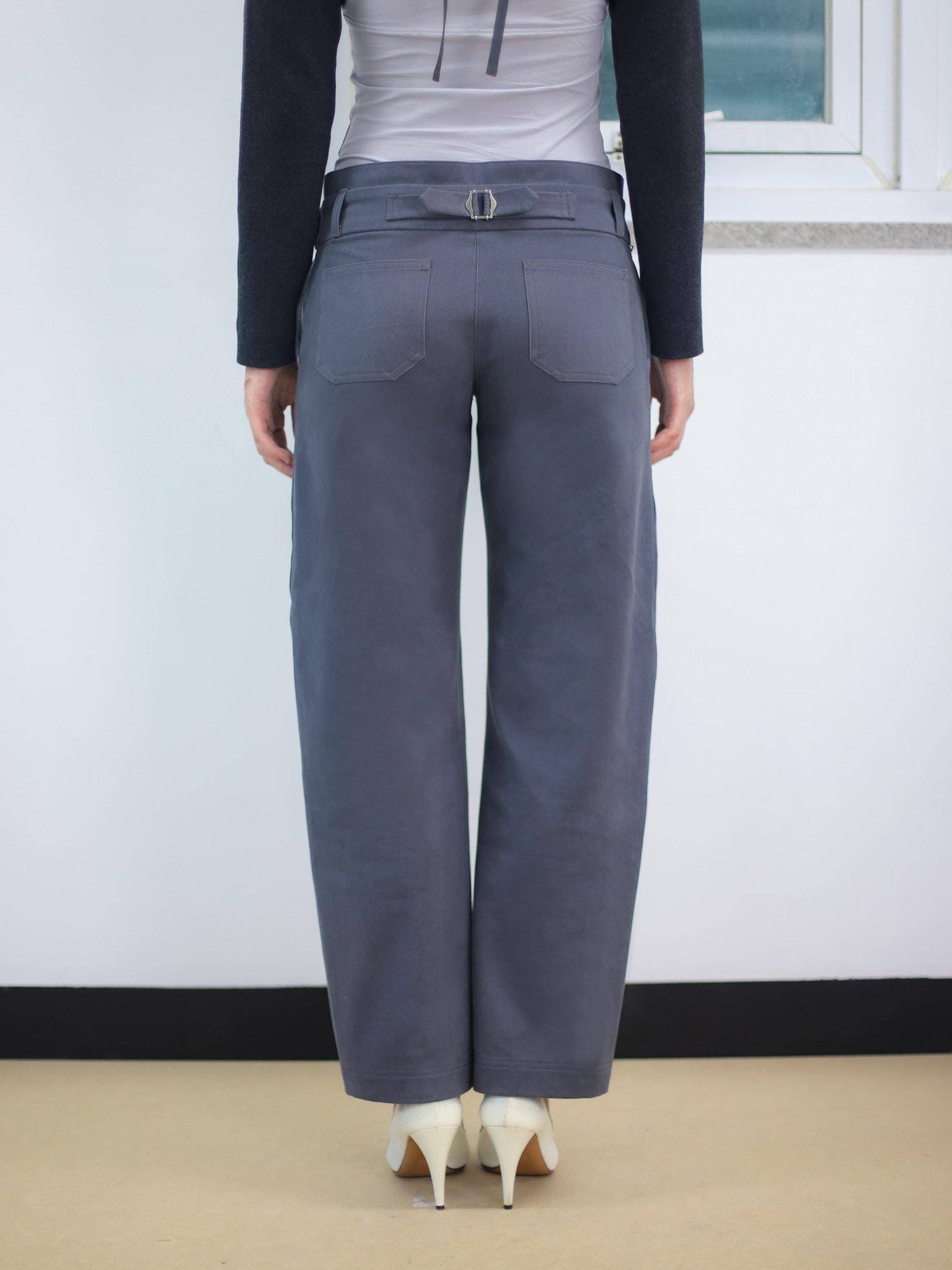 Worker Pants - blue ash
