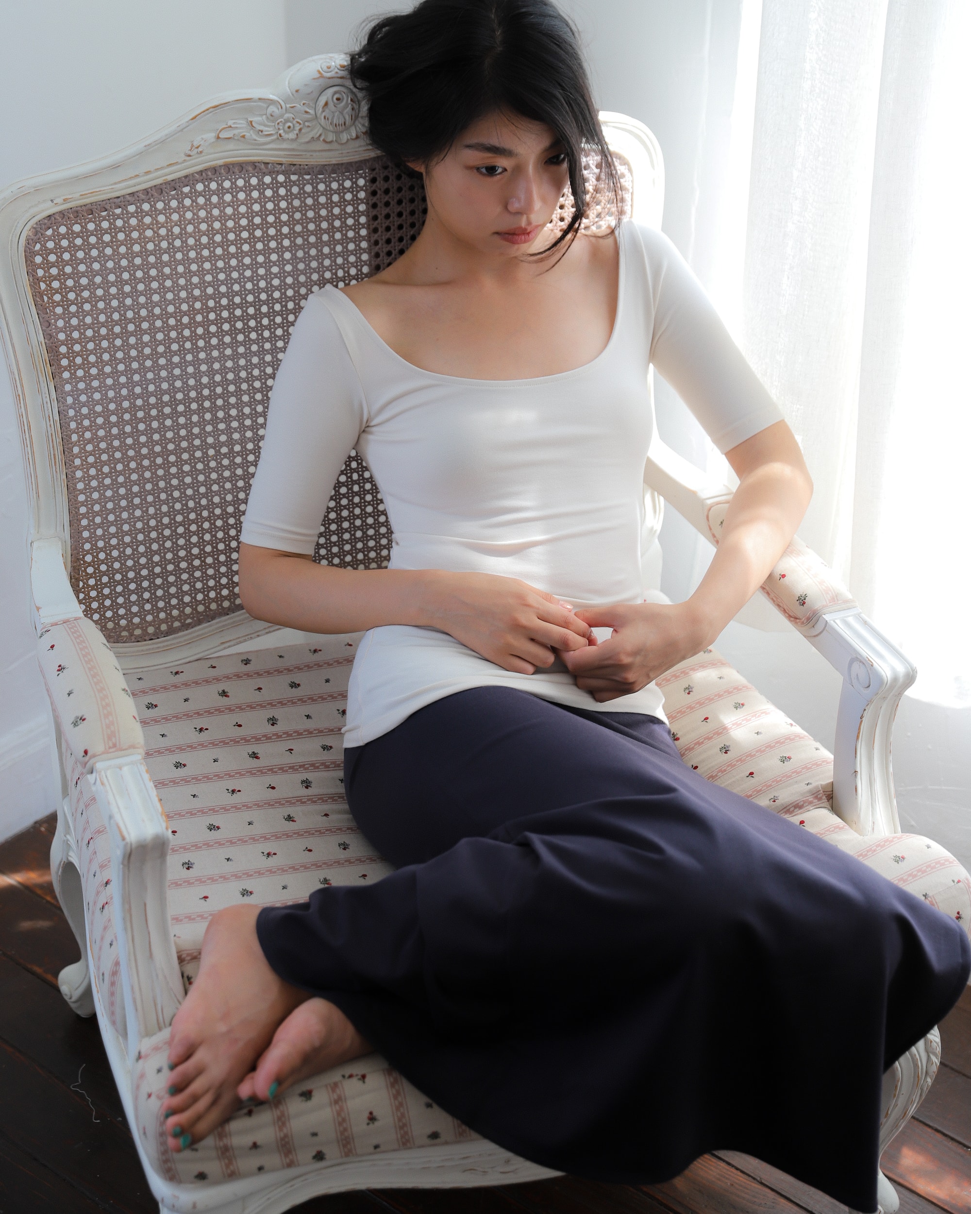 Yera Tee - ivory