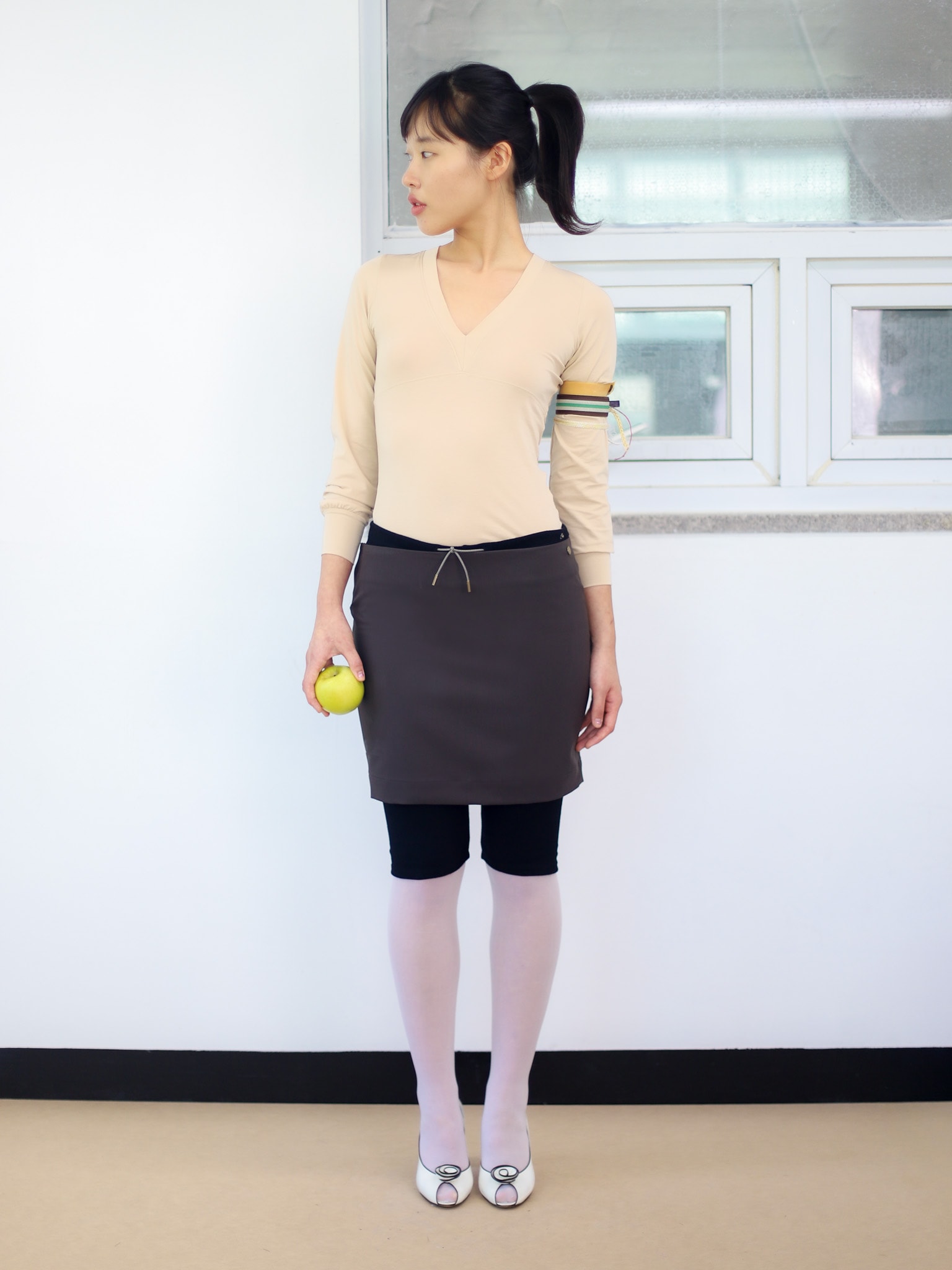 Busy Co. Pants Skirt - brown