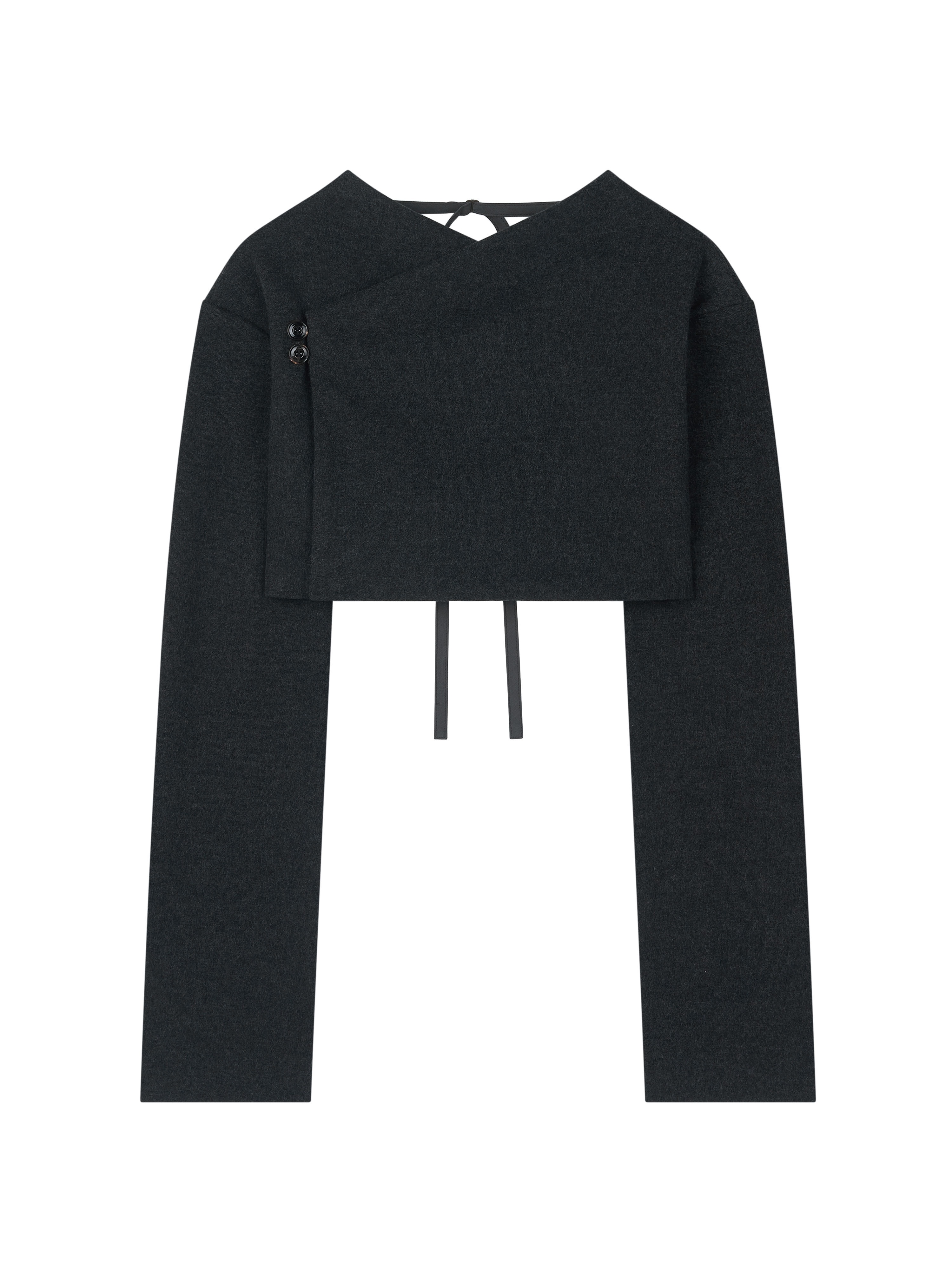 Office Air Bolero - charcoal