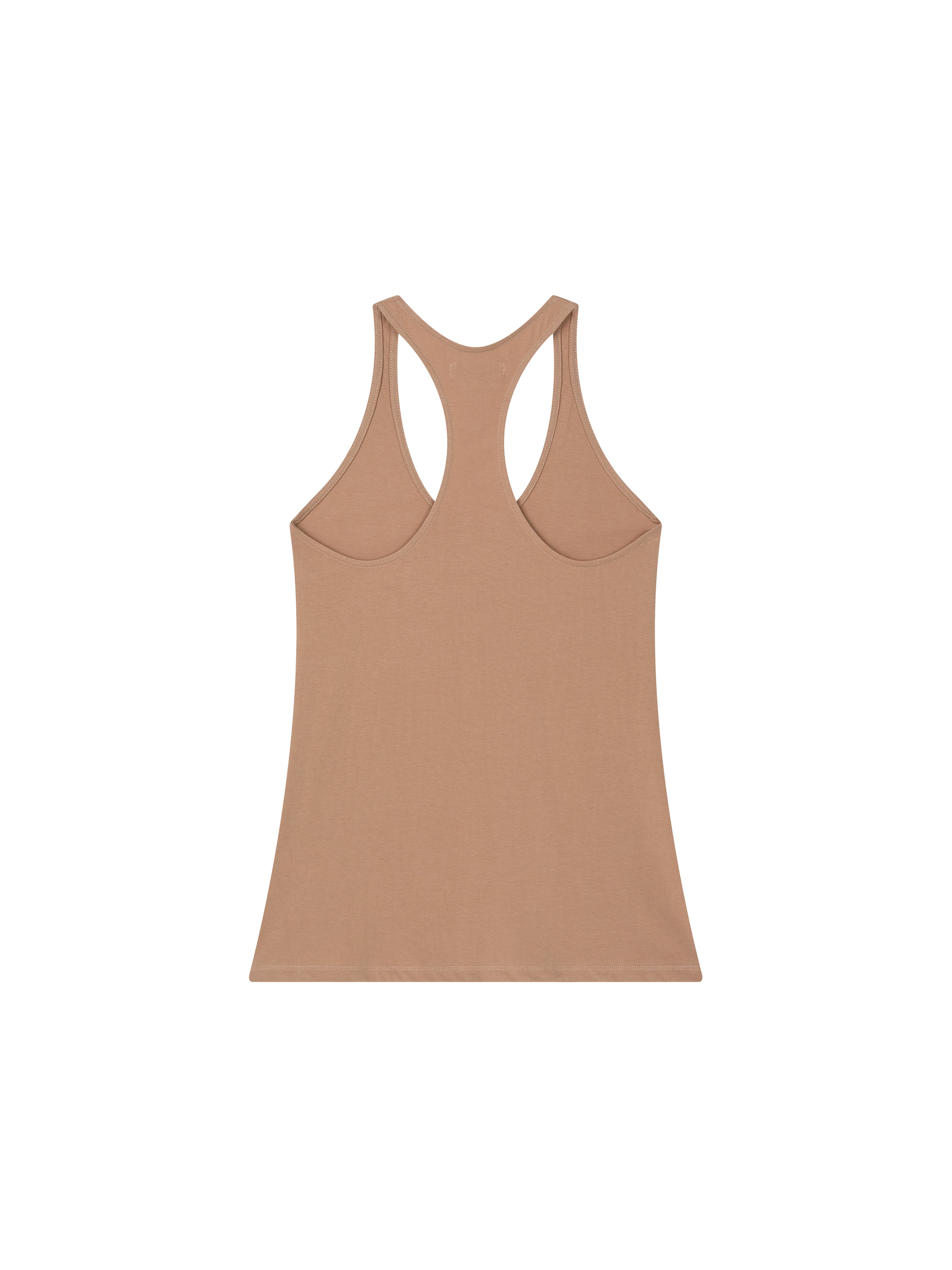 Racerback Sleeveless Top (apricot)