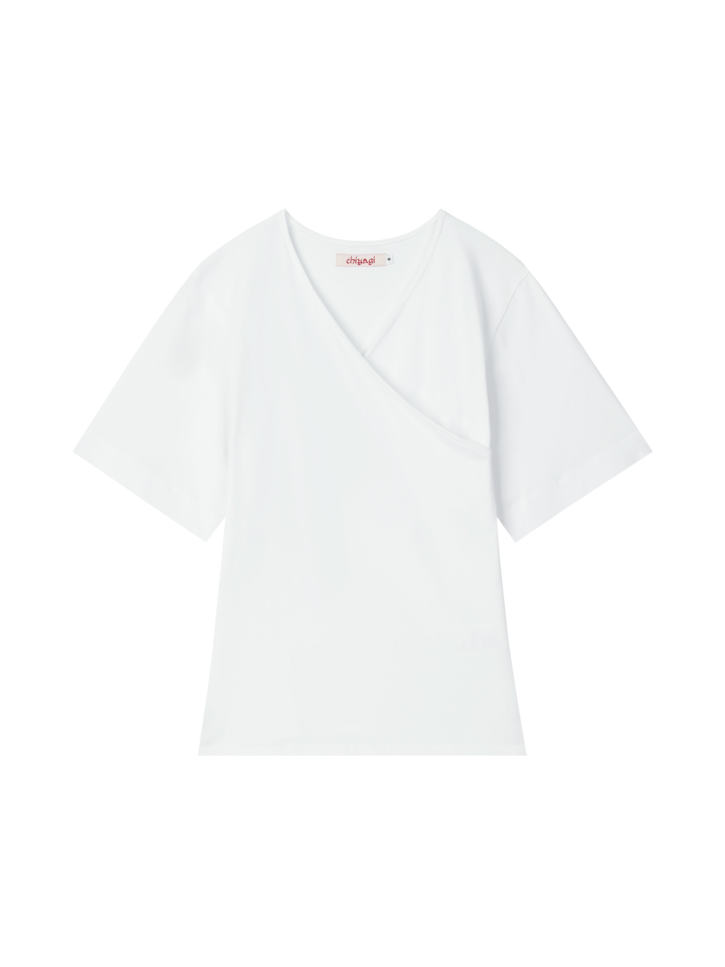 Uniform Wrap Top (white)