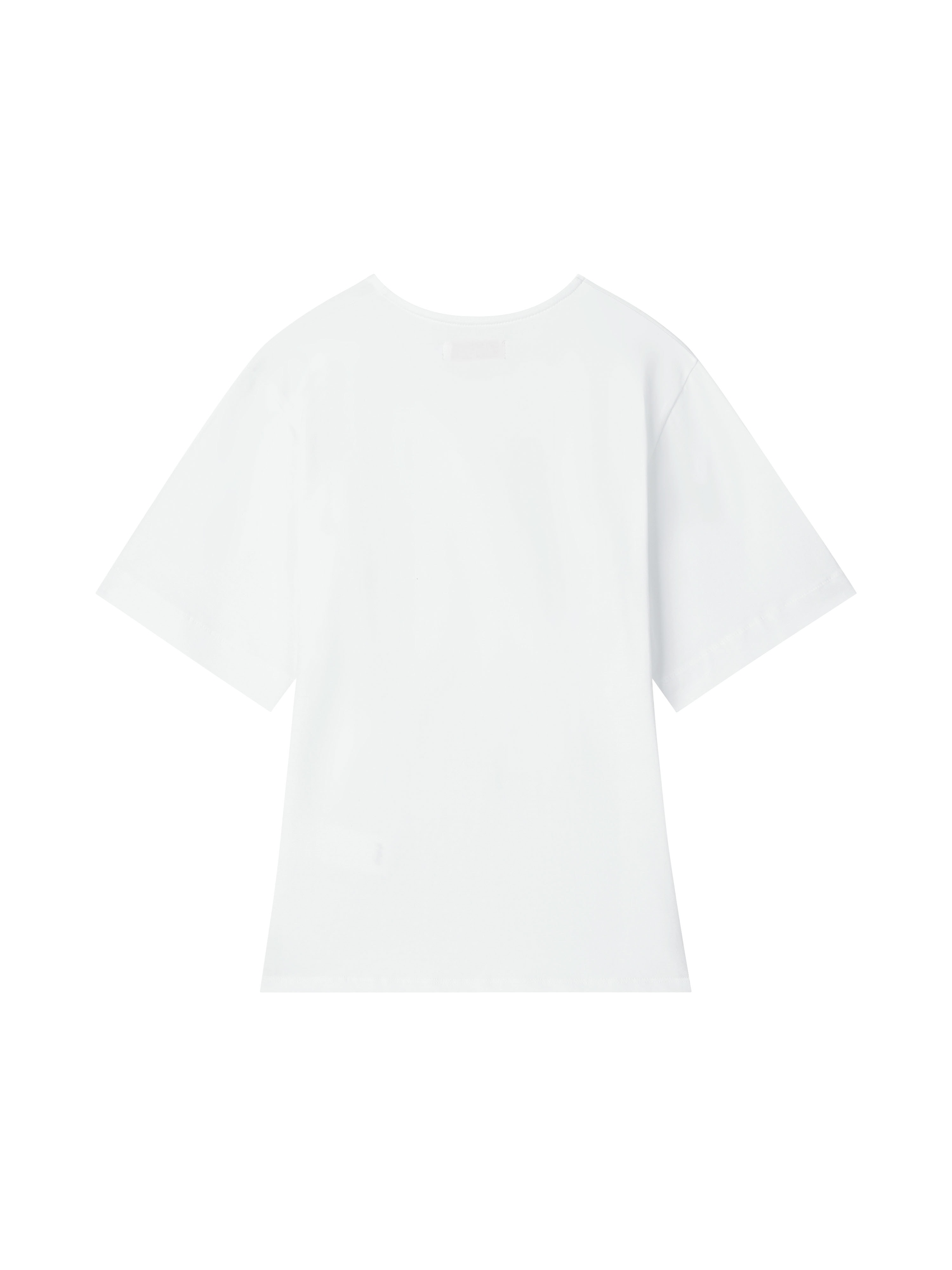 Uniform Wrap Top (white)
