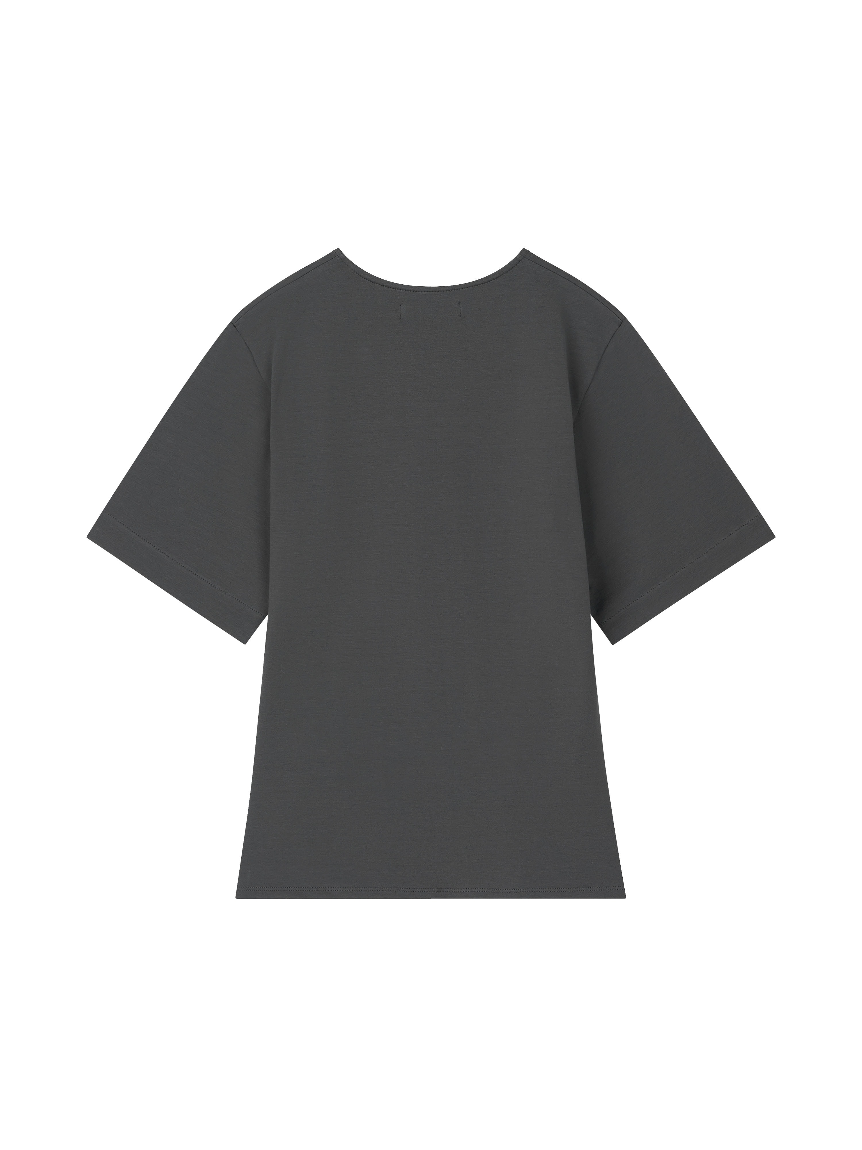 Uniform Wrap Top (charcoal)