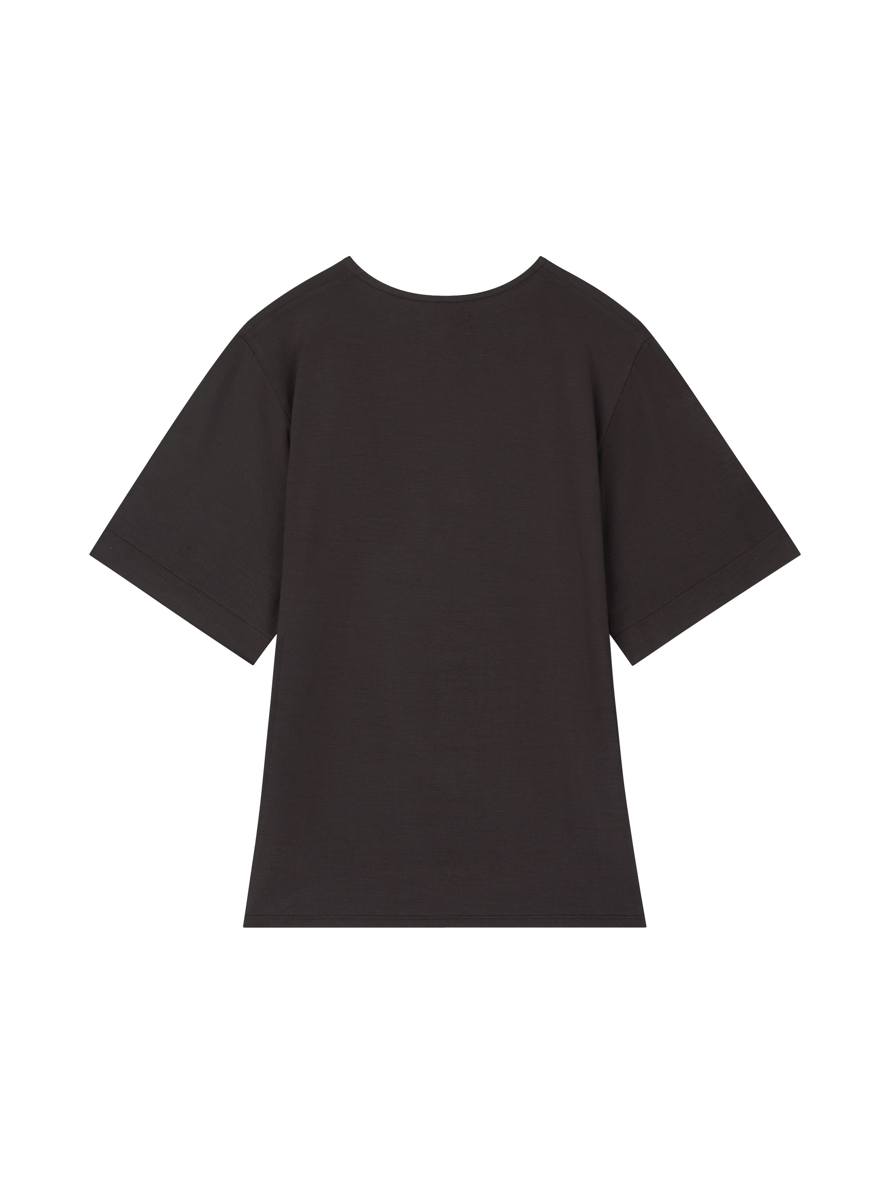 Uniform Wrap Top (brown)