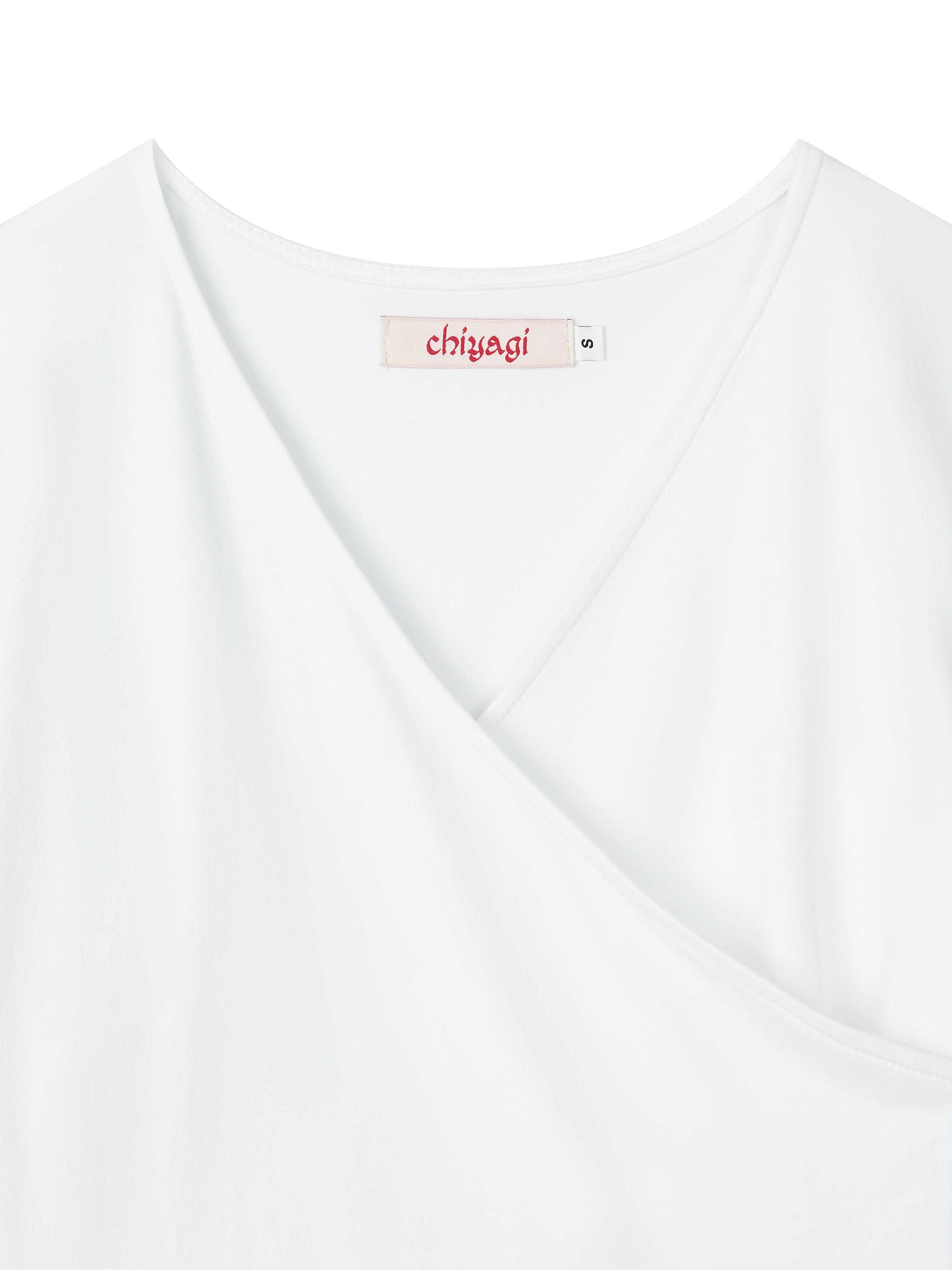 Uniform Wrap Top (white)