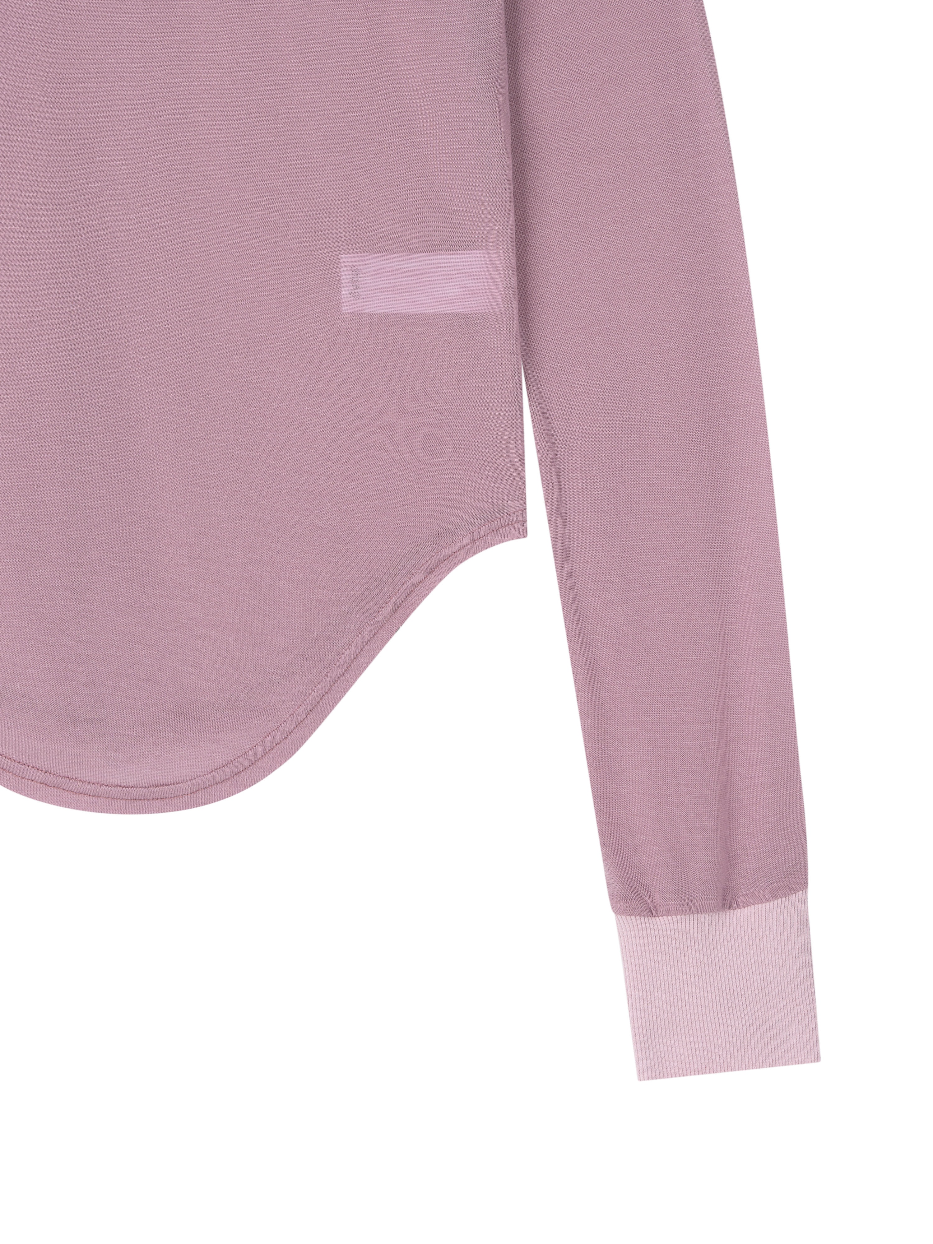 Sheer Jersey Top (pink)