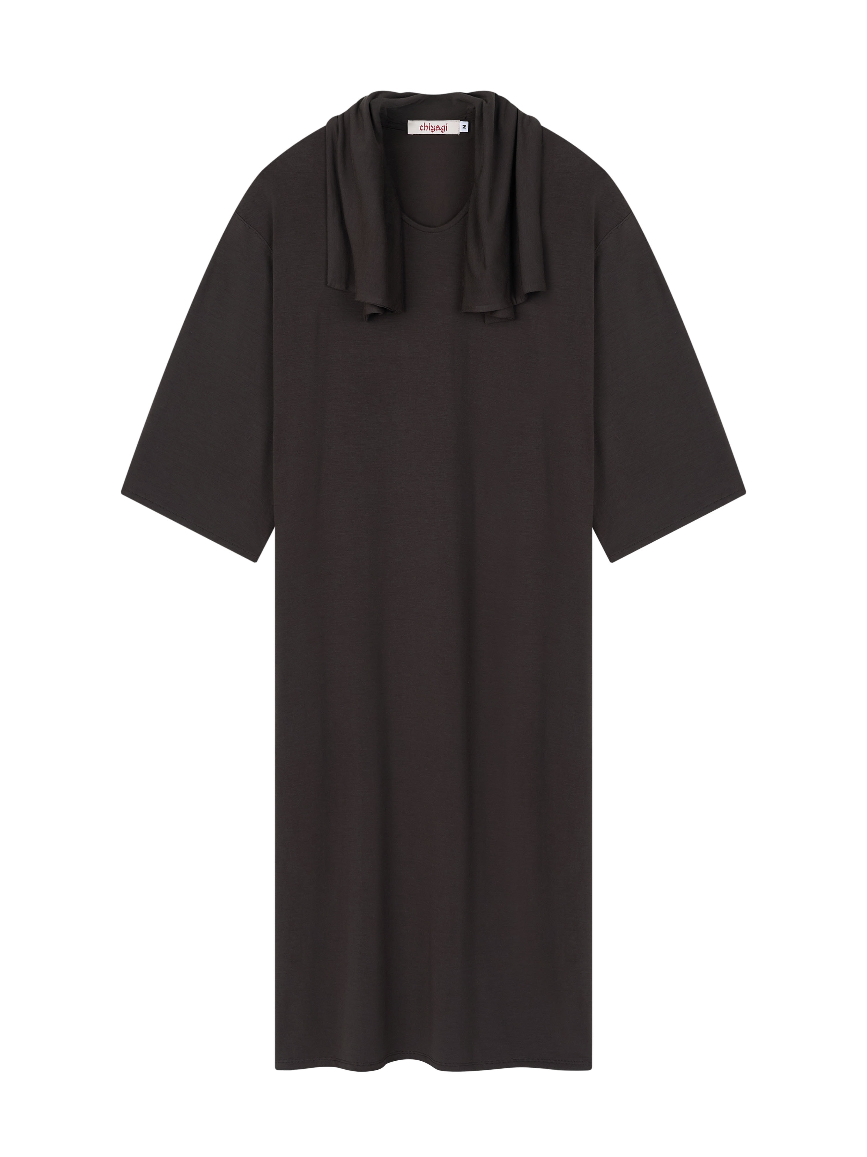 Collar Dress (brown)